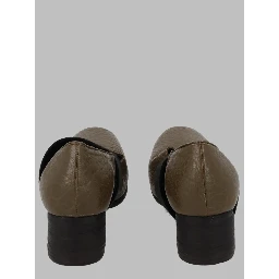 Ballerina In Pelle Con Fascia