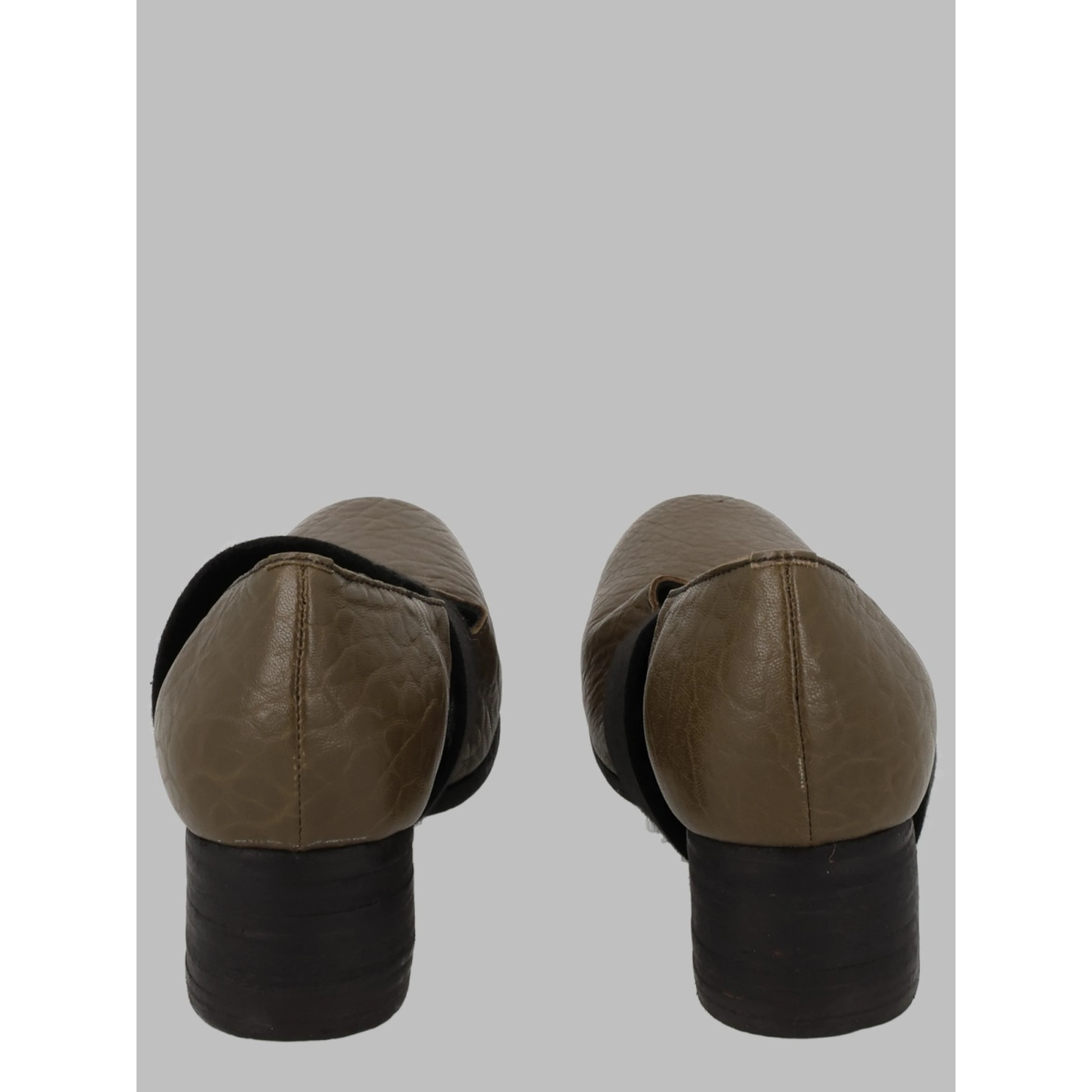Ballerina In Pelle Con Fascia