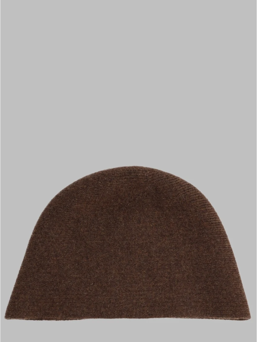 Berretto A Coste In Cashmere