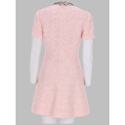 ABITO CORTO IN CRINKLE COTTON TWEED