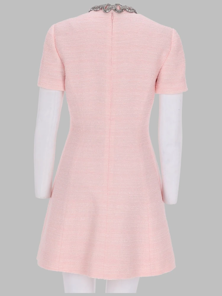 ABITO CORTO IN CRINKLE COTTON TWEED alternative