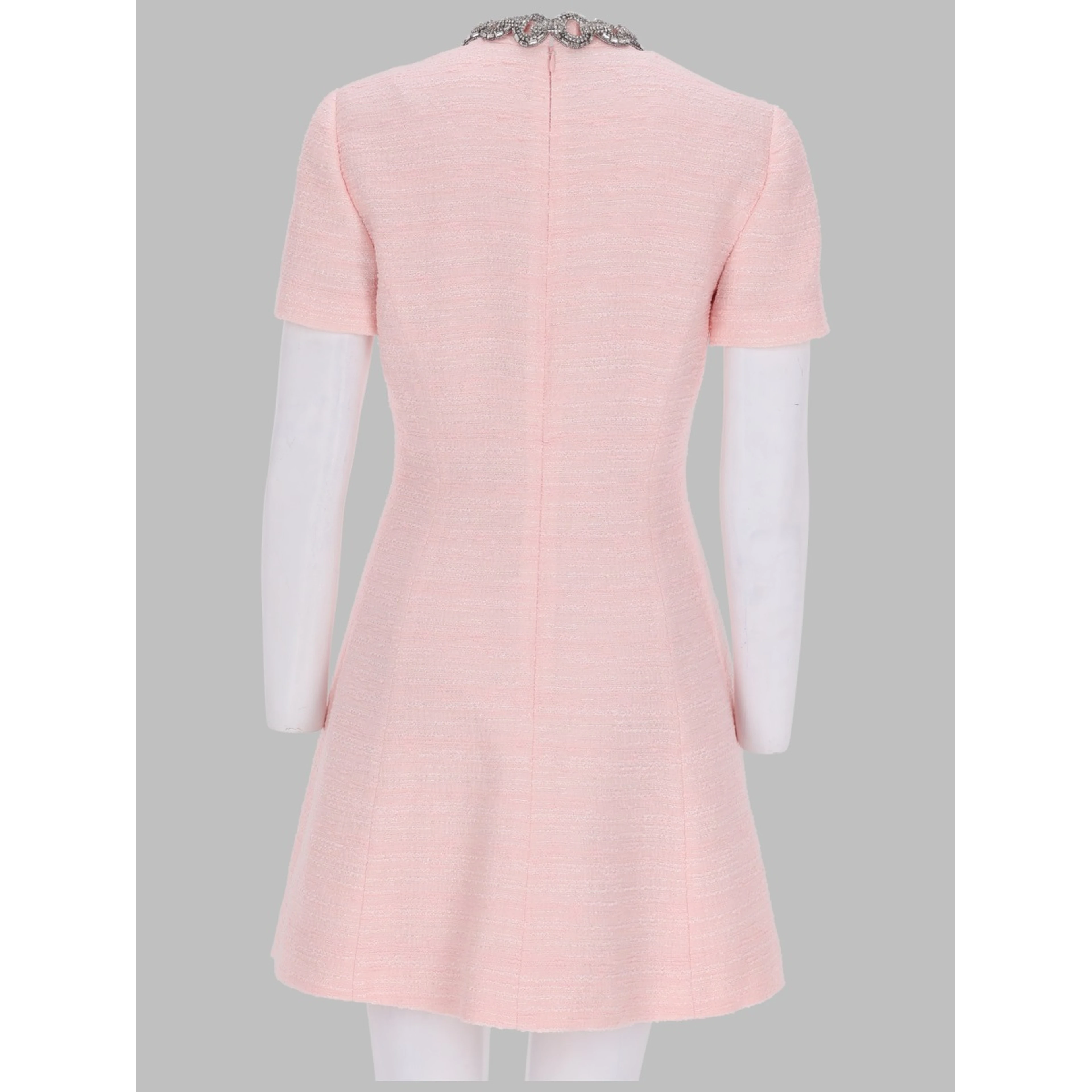 ABITO CORTO IN CRINKLE COTTON TWEED