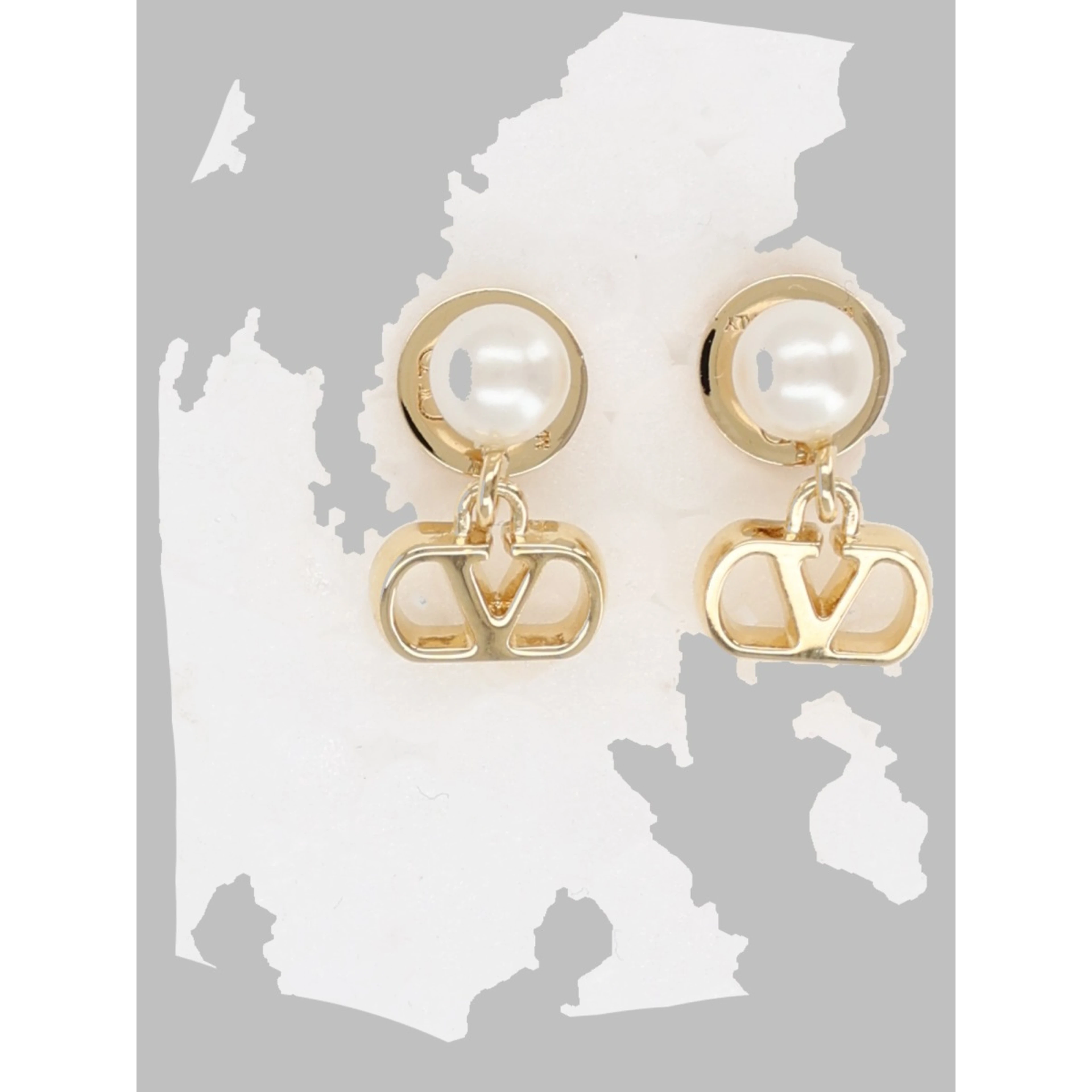 ORECCHINI "VLOGO SIGNATURE" CON PERLA