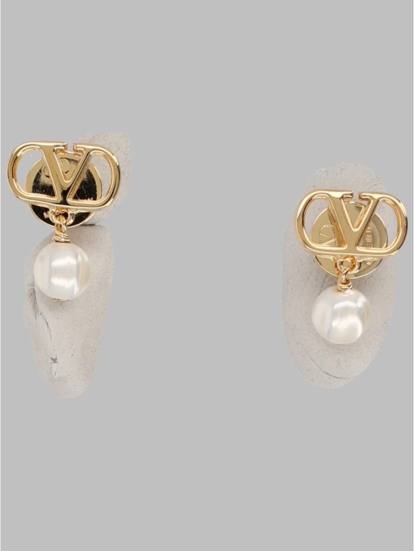 ORECCHINI "VLOGO SIGNATURE" CON PERLA