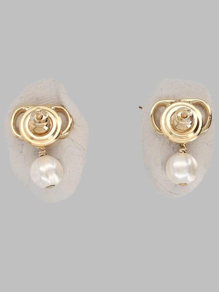 ORECCHINI "VLOGO SIGNATURE" CON PERLA alternative