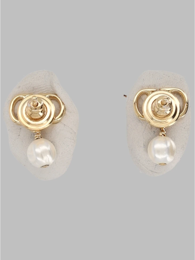 ORECCHINI "VLOGO SIGNATURE" CON PERLA
