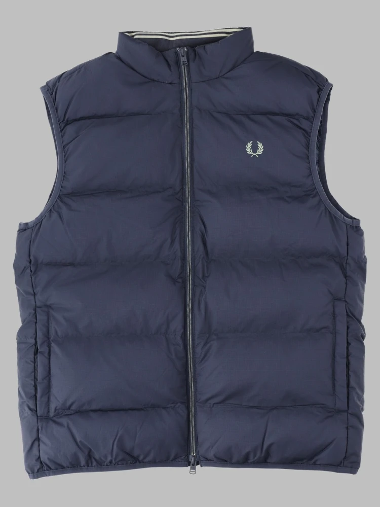 Gilet Trapuntato con Logo alternative