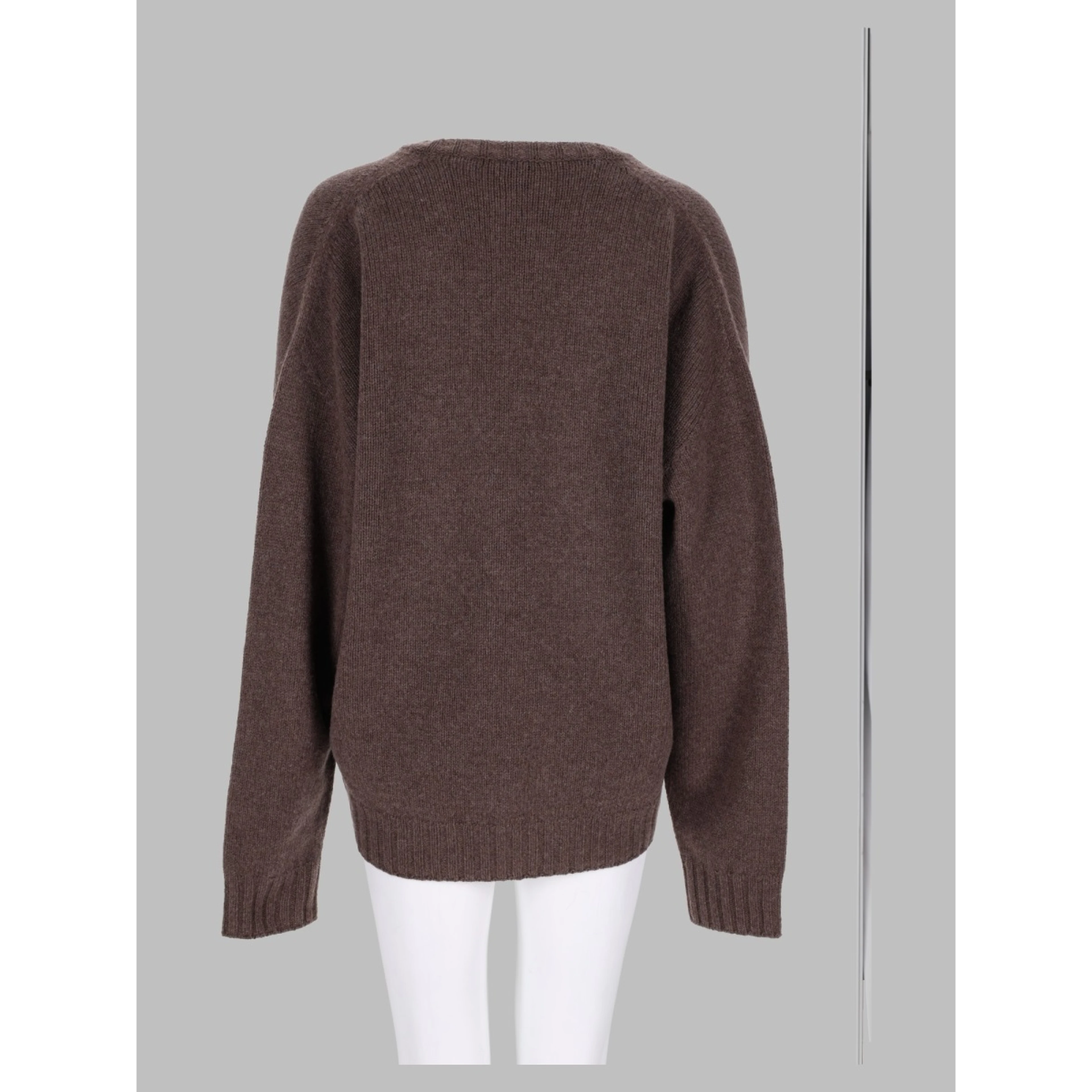 Maglia Chunky con Scollo a "V"