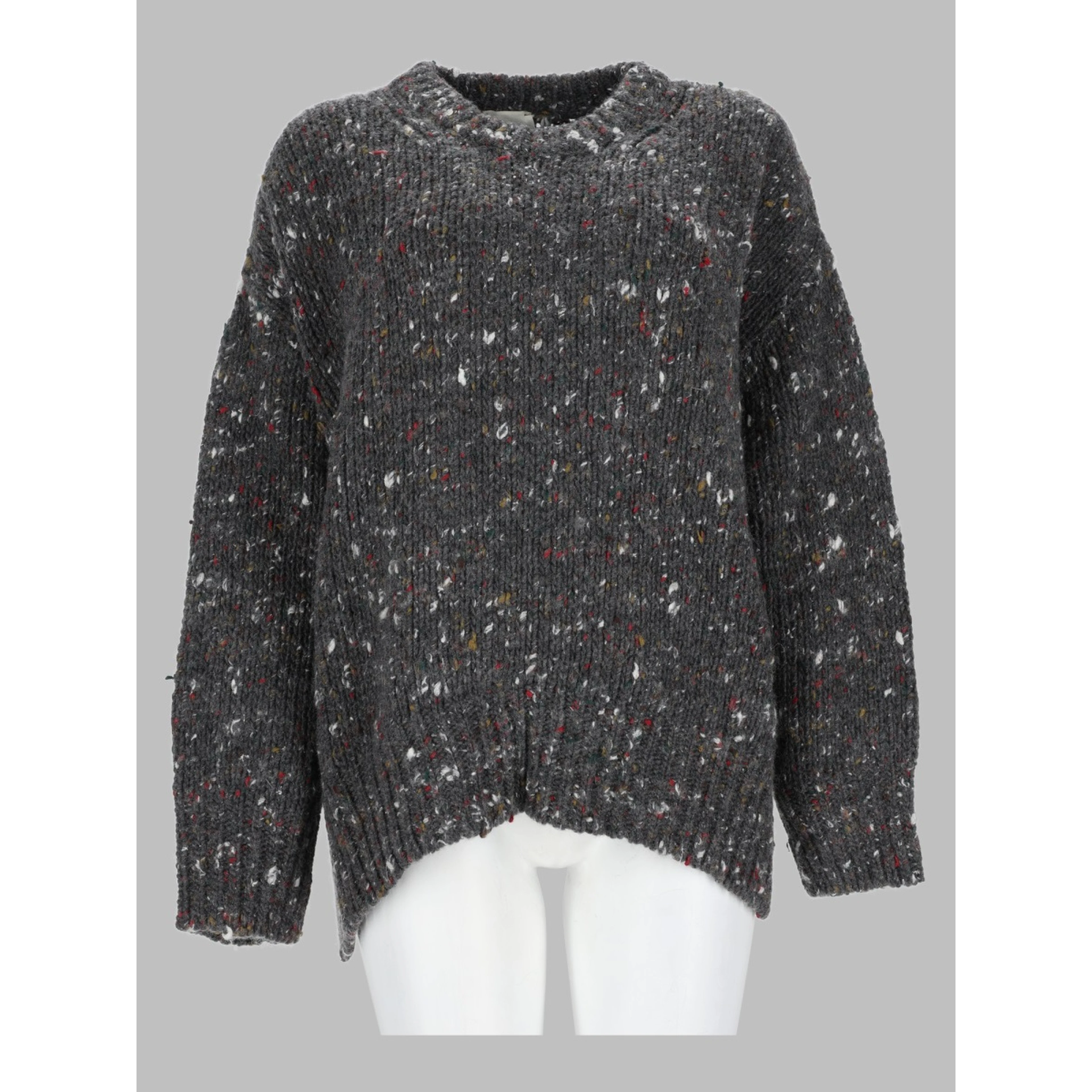 Maglia Girocollo in Tweed