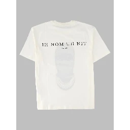 T-shirt con Stampa "Mask Jewelry"