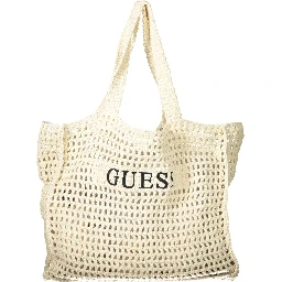 Beige Cotton Handbag