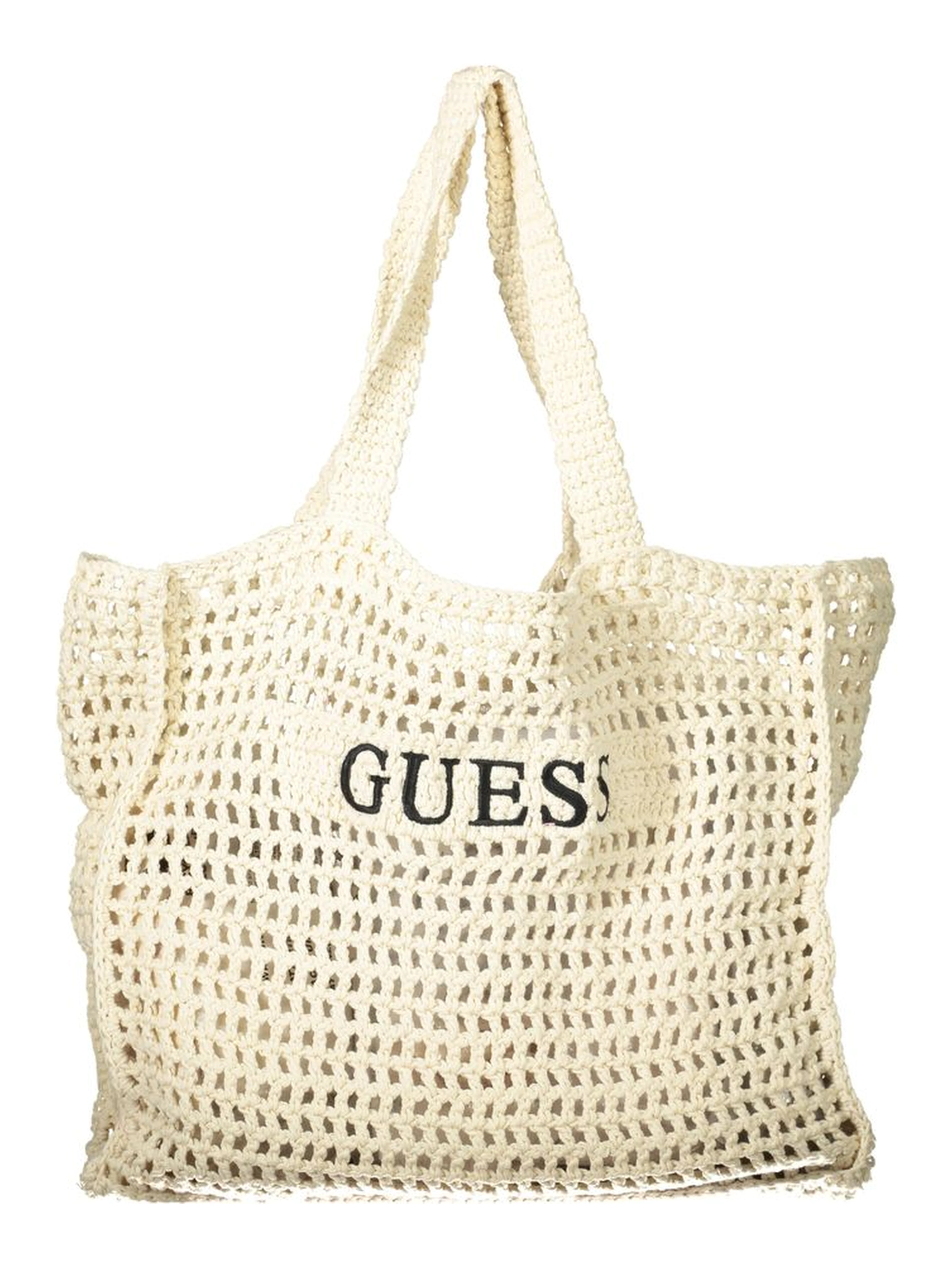 Beige Cotton Handbag
