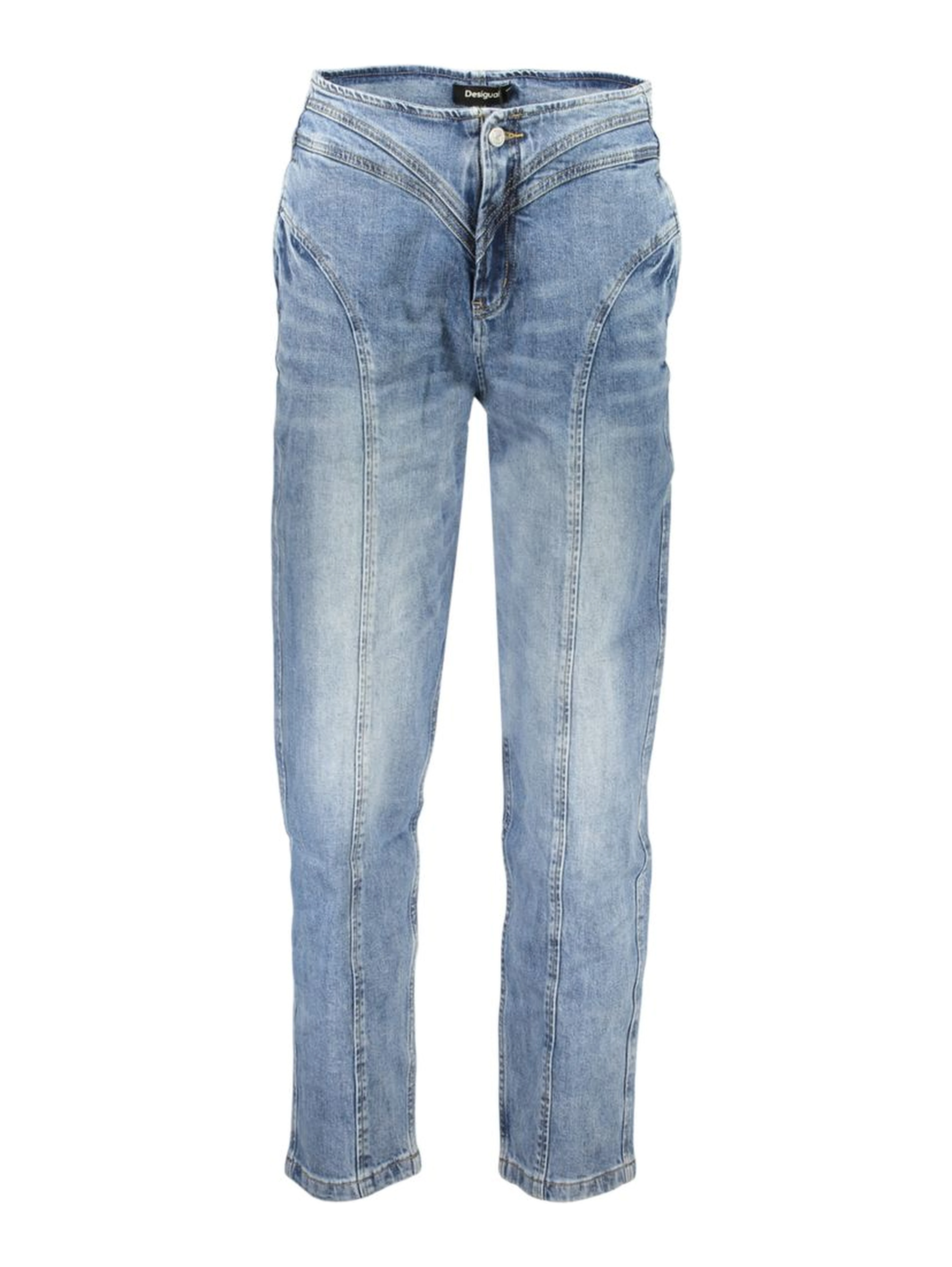 Blue Cotton Jeans Denim
