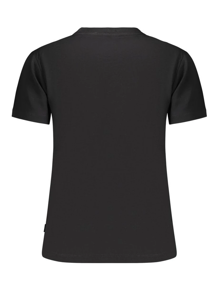 Black Cotton T-Shirt