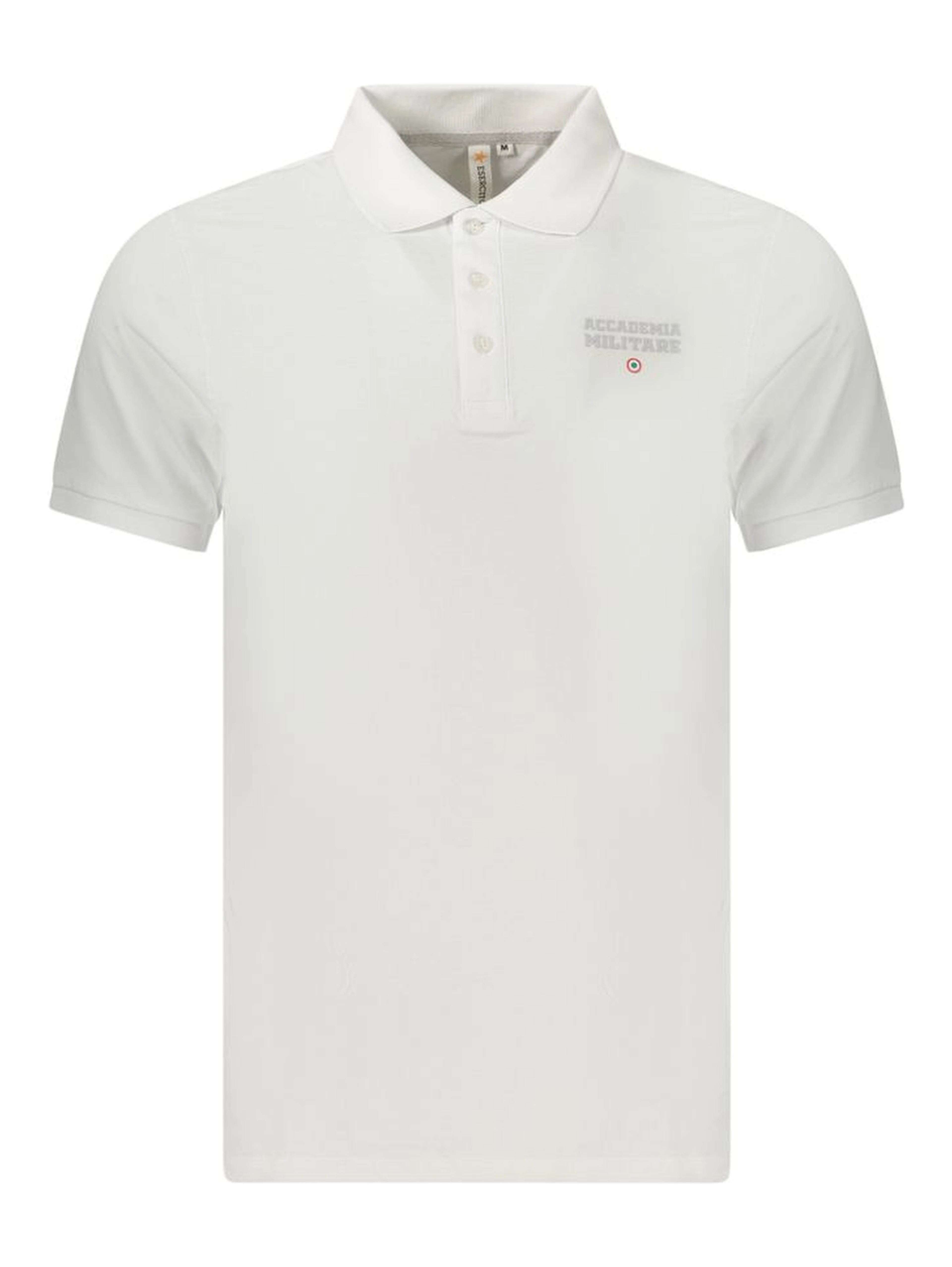 White Cotton Polo Shirt