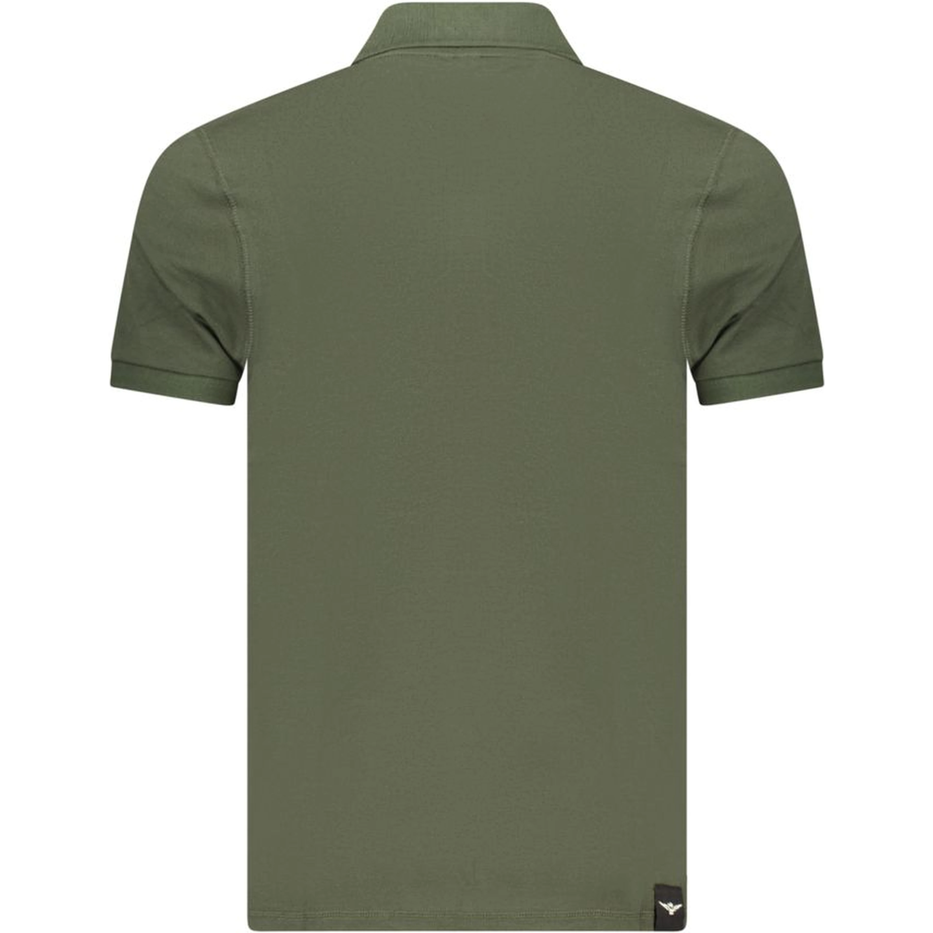 Green Cotton Polo Shirt