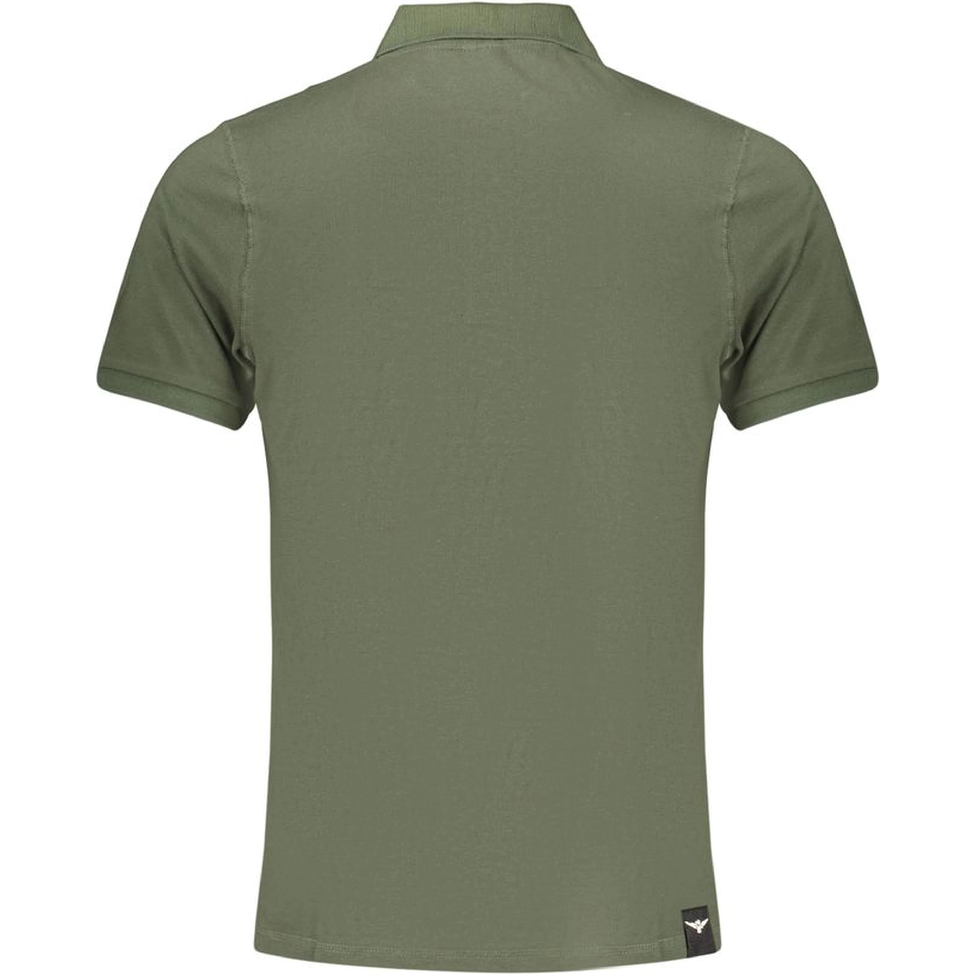 Green Cotton Polo Shirt