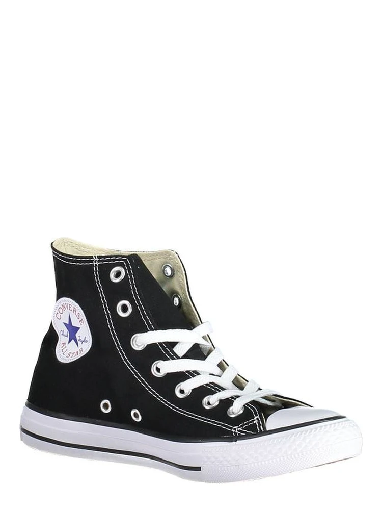 Black Textile Athletic Sneakers