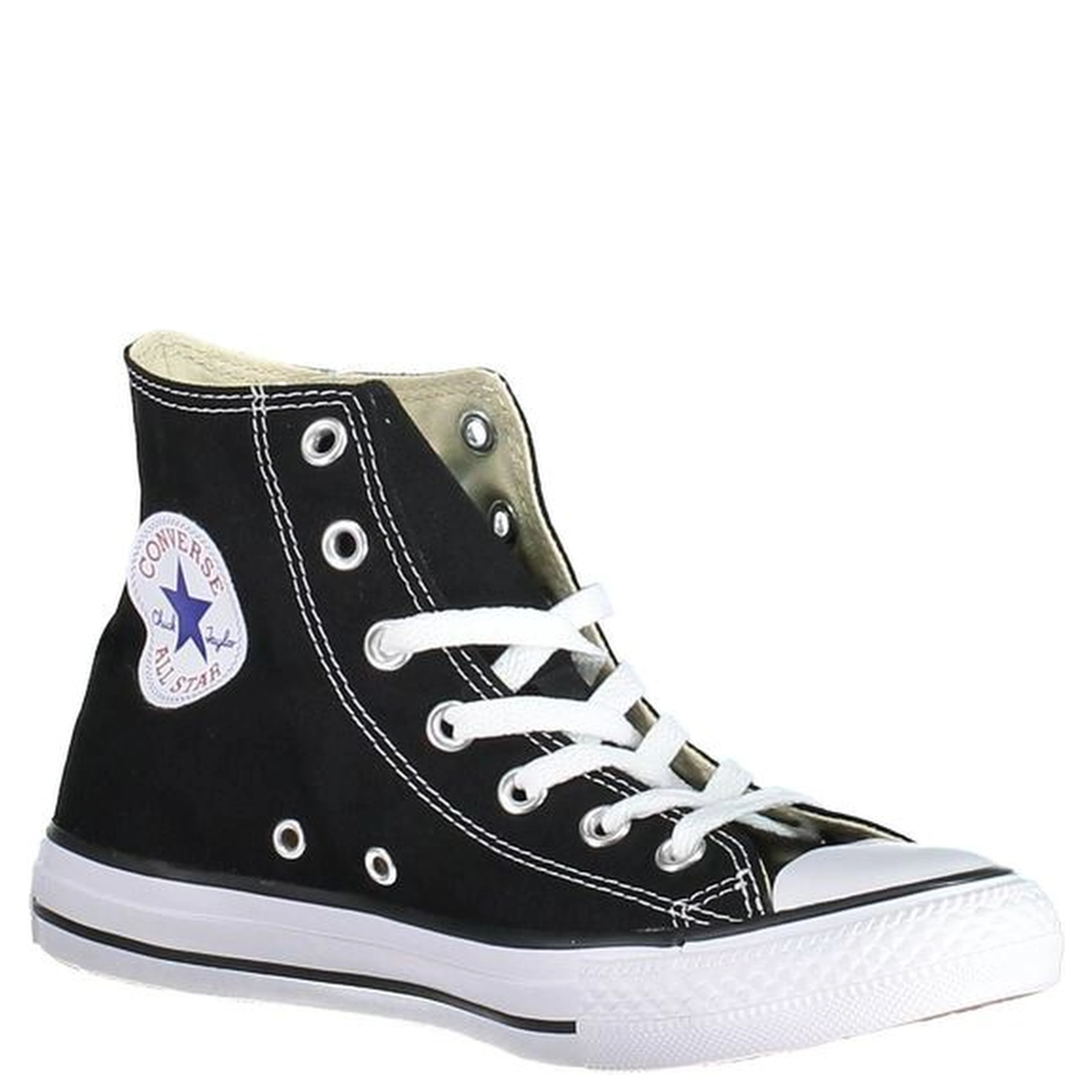 Black Textile Athletic Sneakers