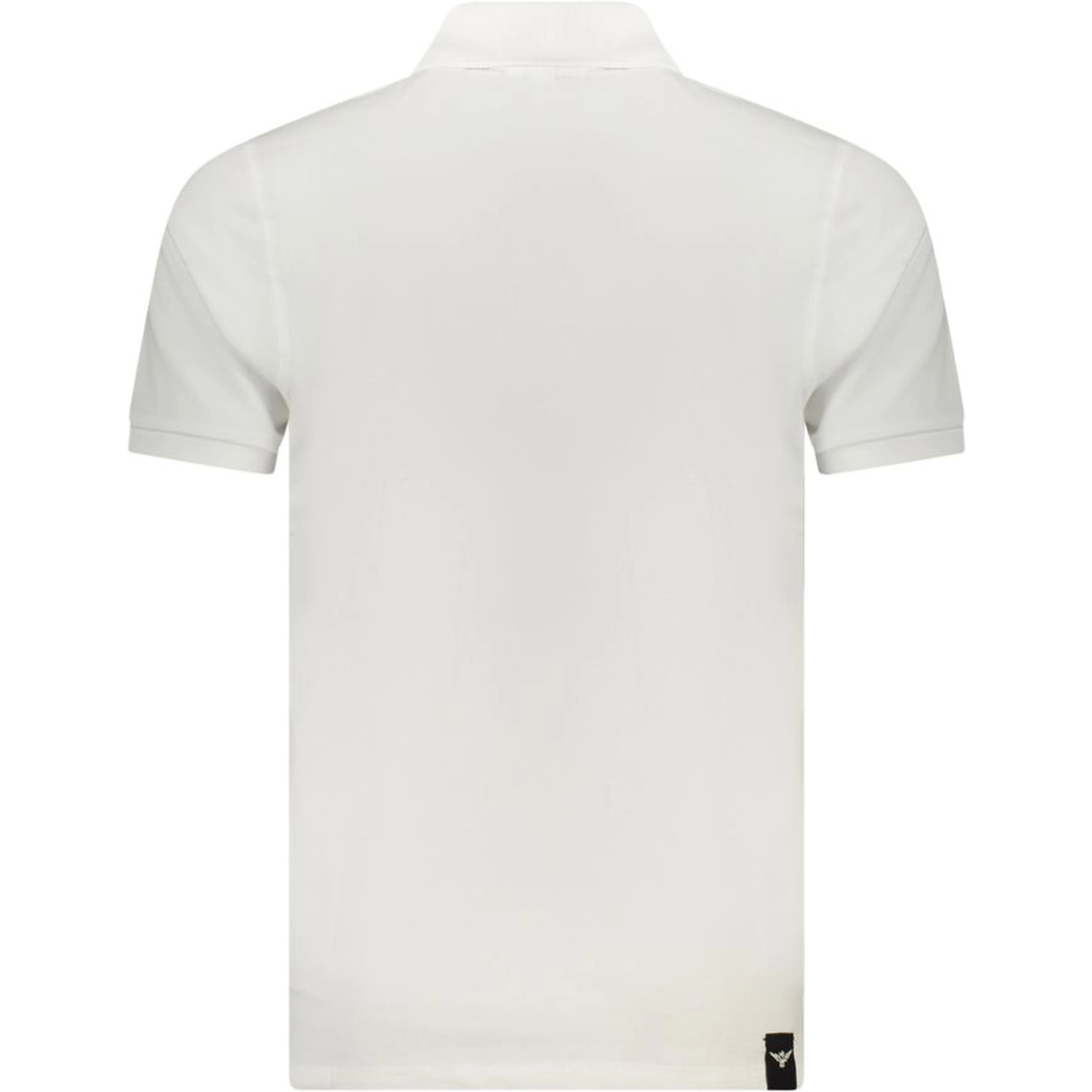 White Cotton Polo Shirt