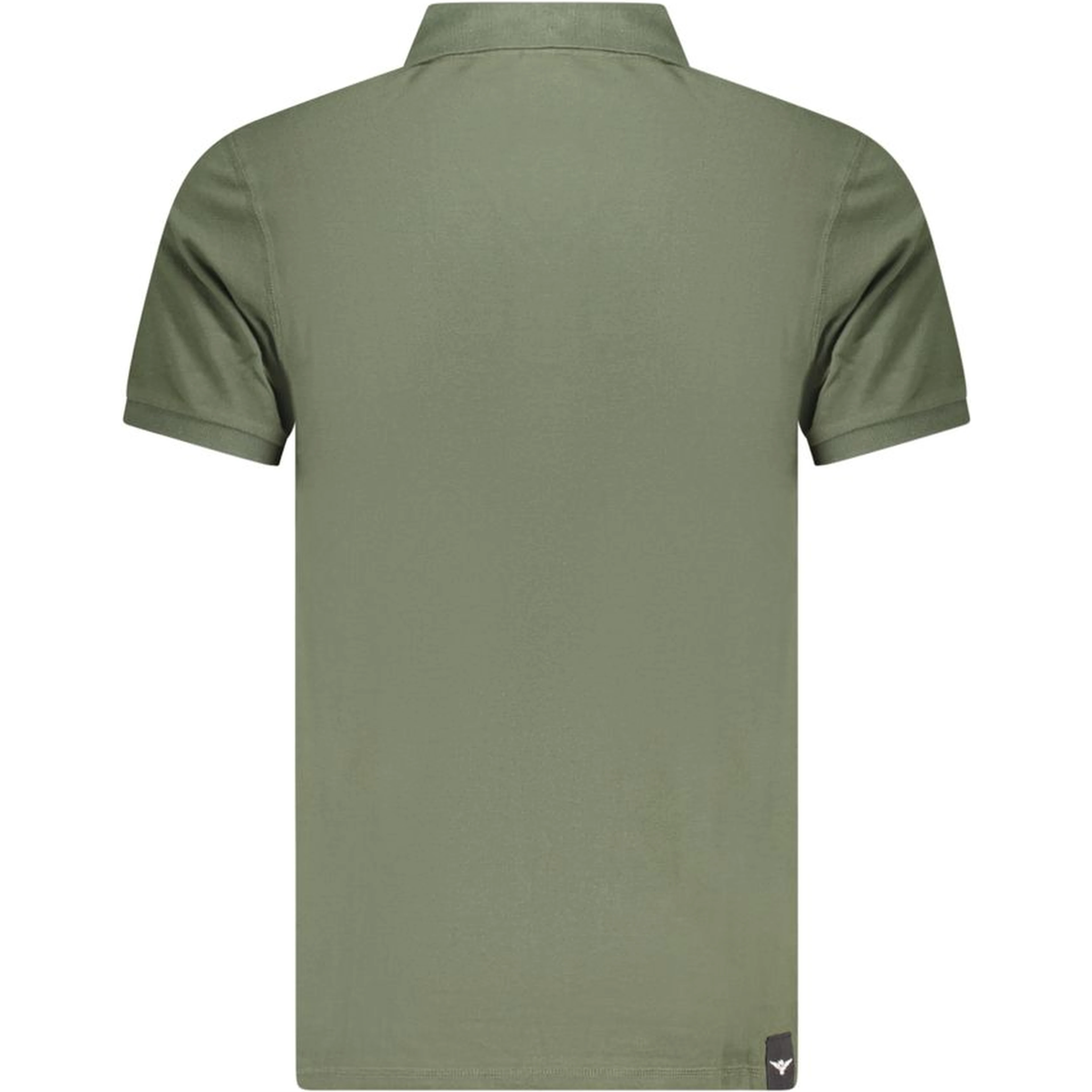 Green Cotton Polo Shirt