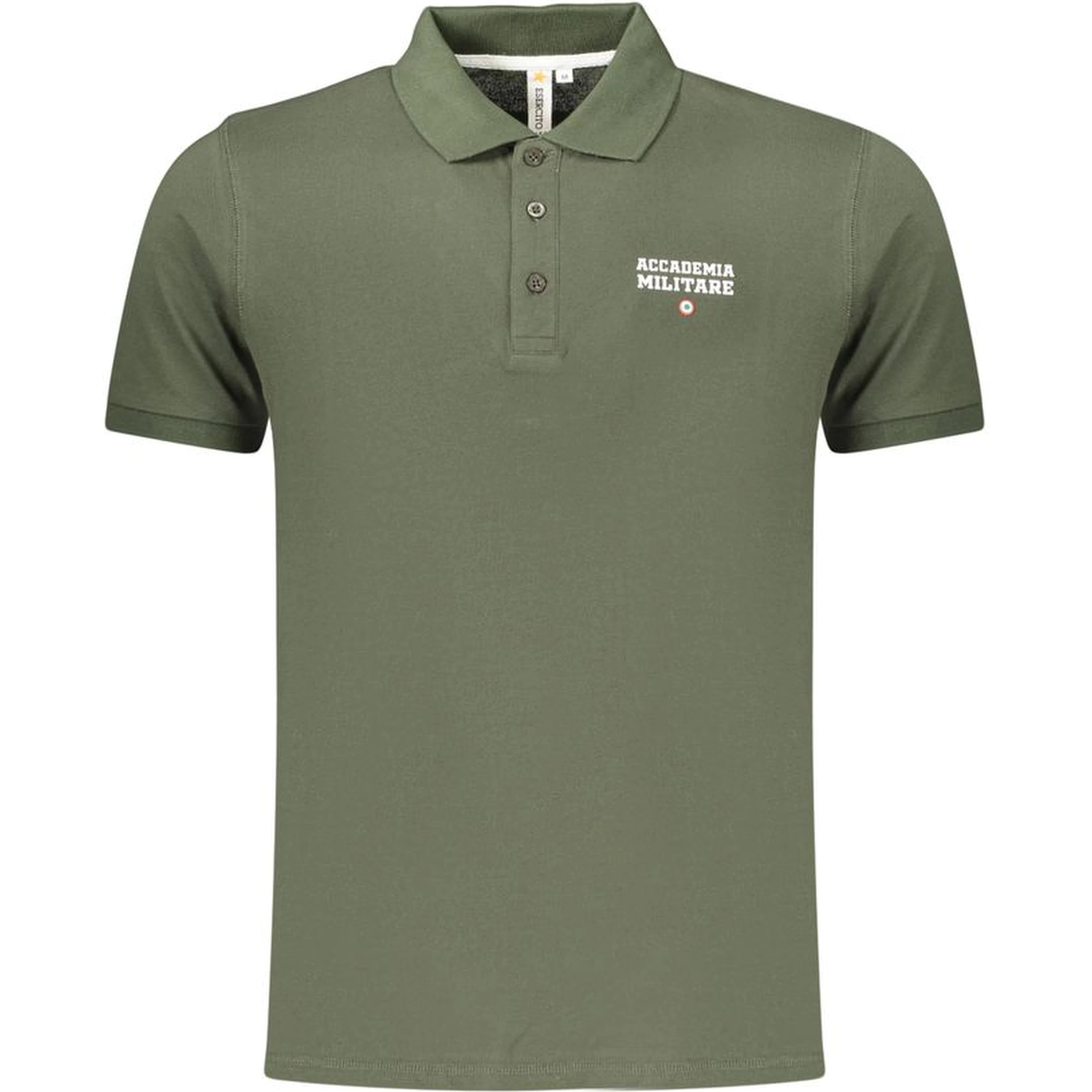 Green Cotton Polo Shirt