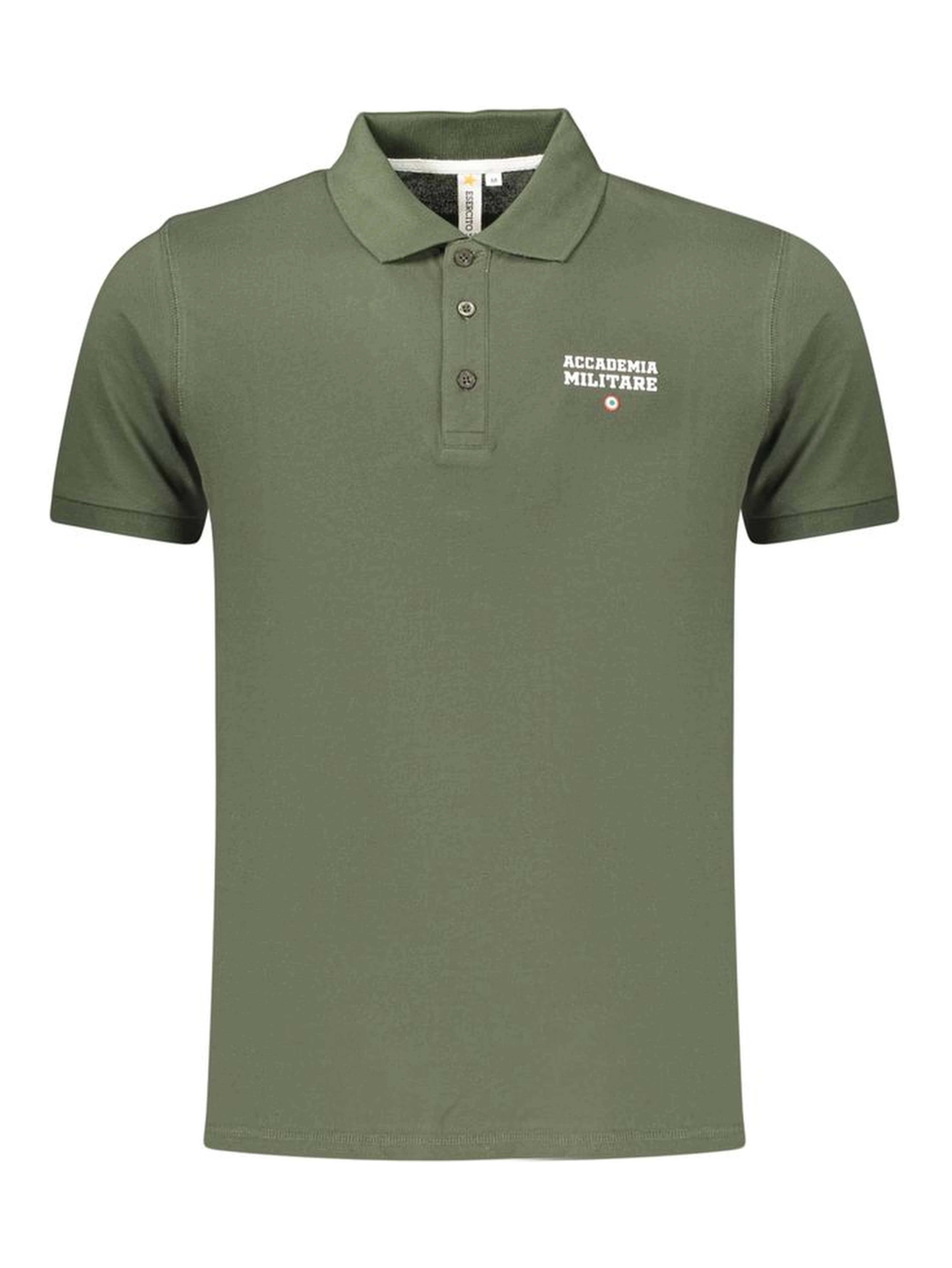 Green Cotton Polo Shirt