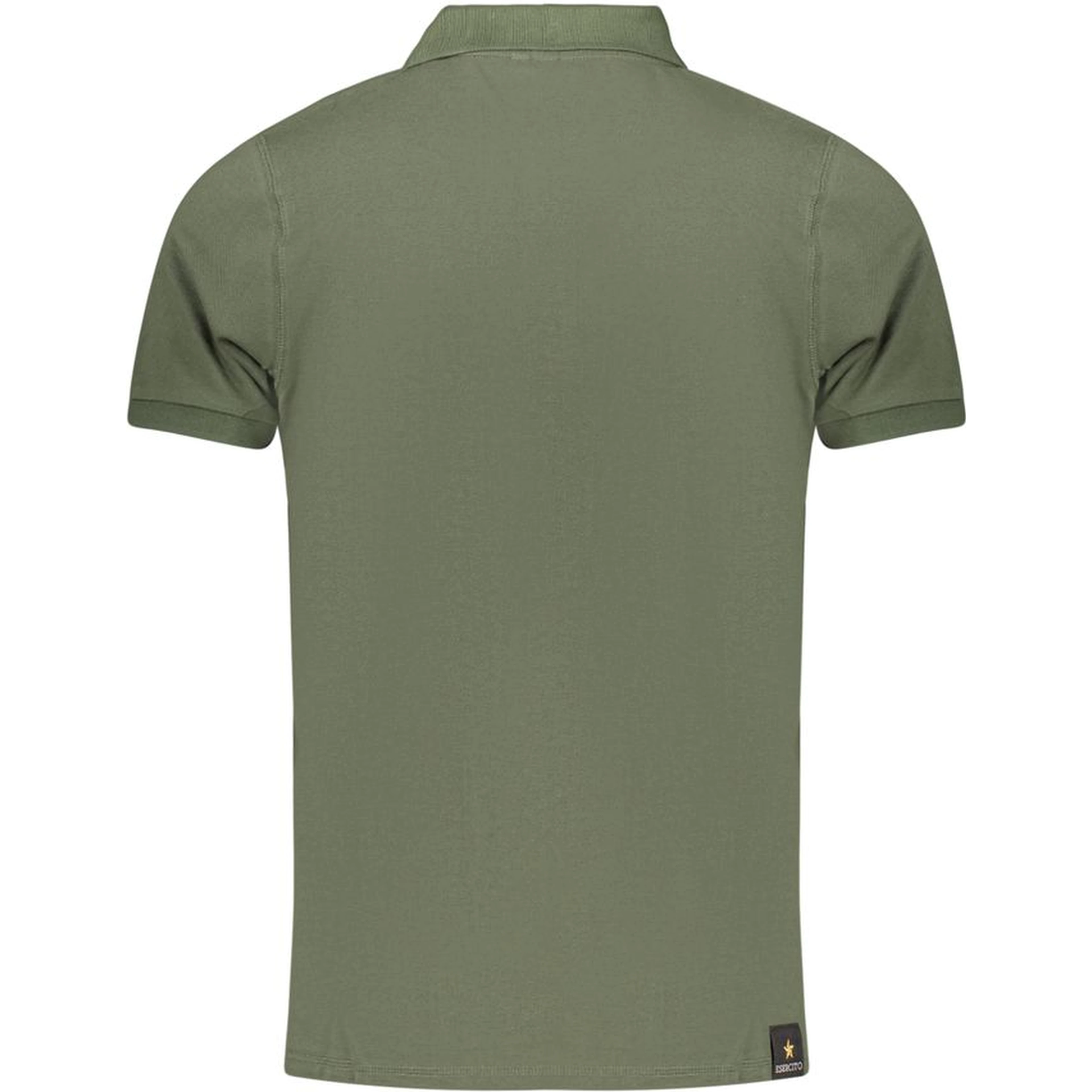 Green Cotton Polo Shirt