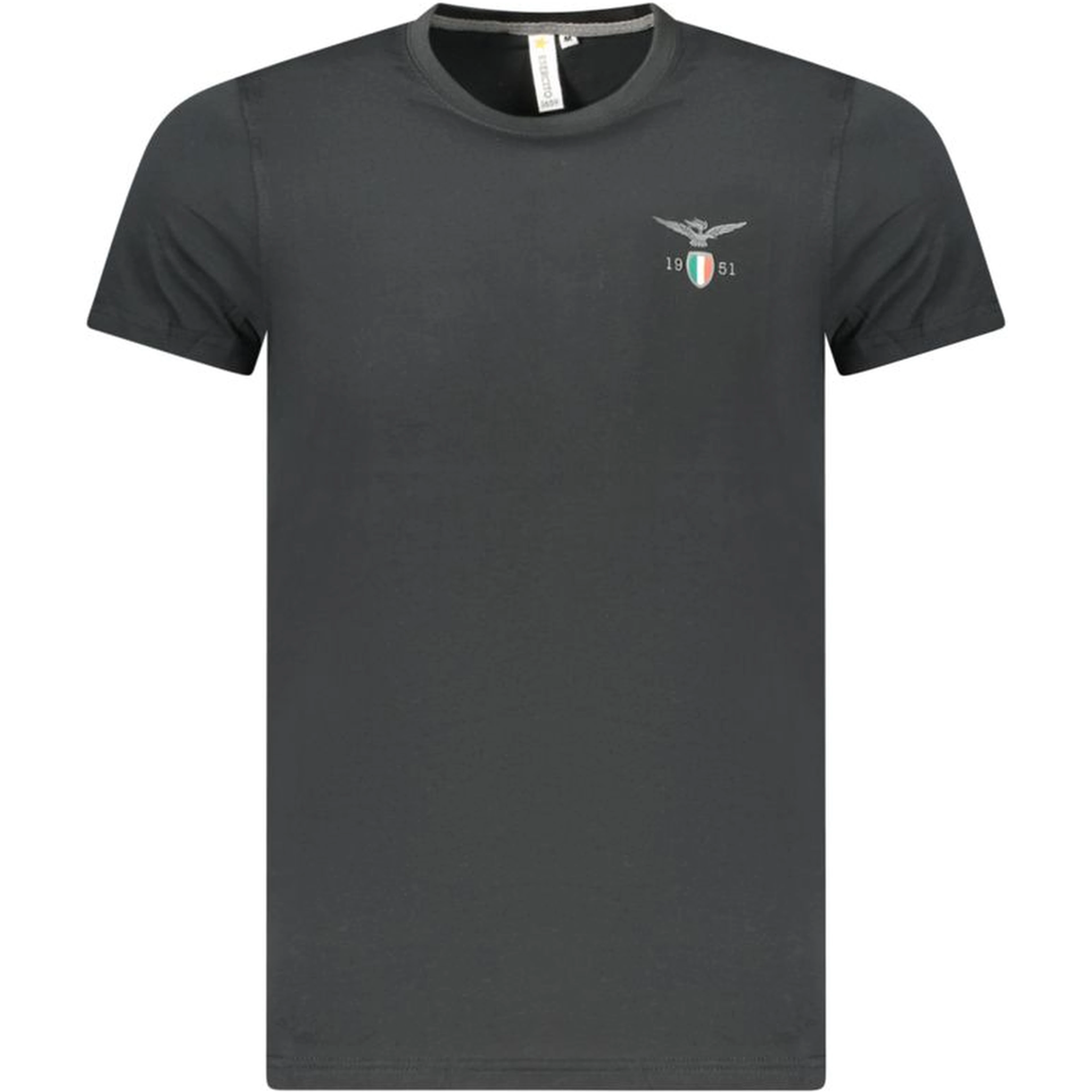 Black Cotton T-Shirt
