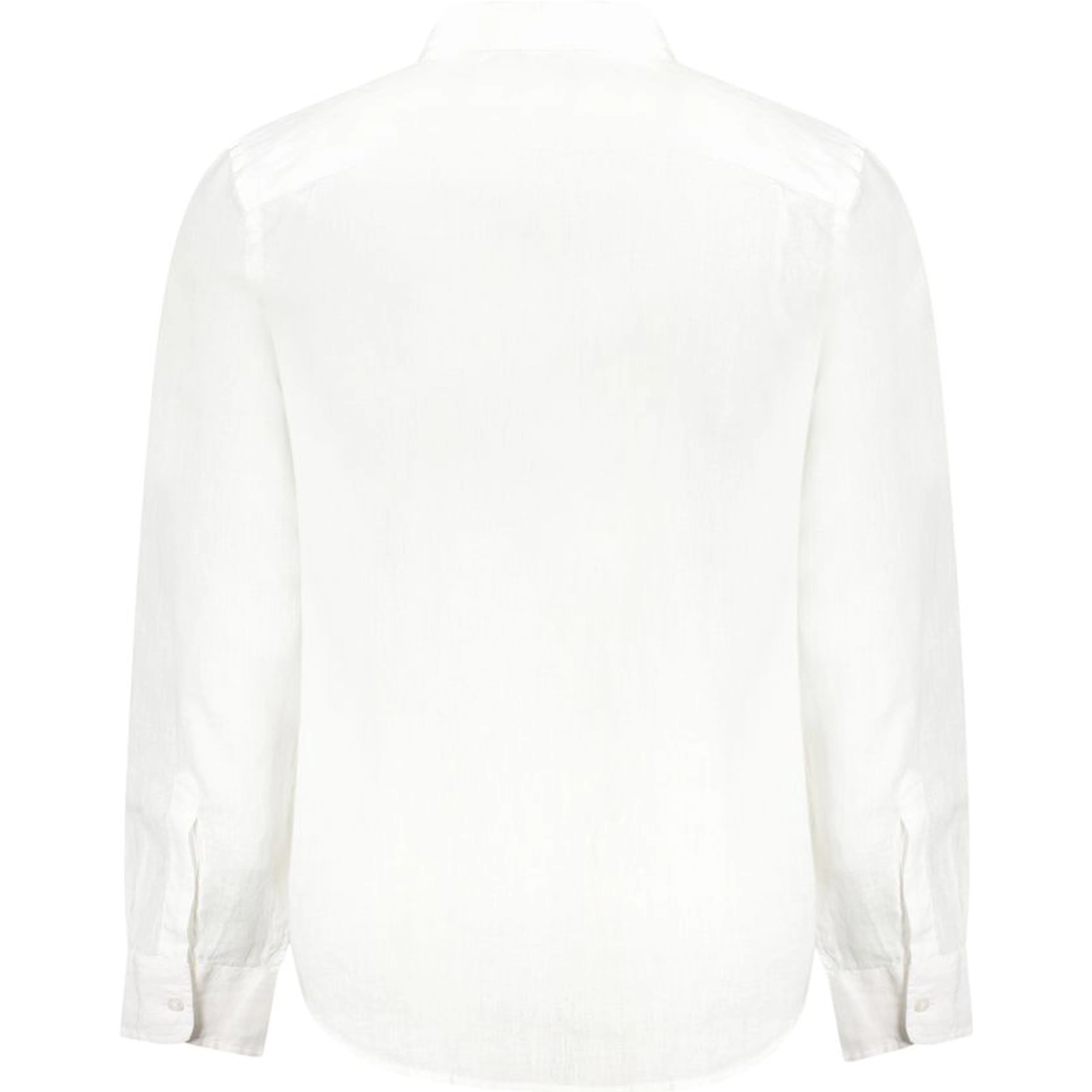 White Linen Dress Shirt