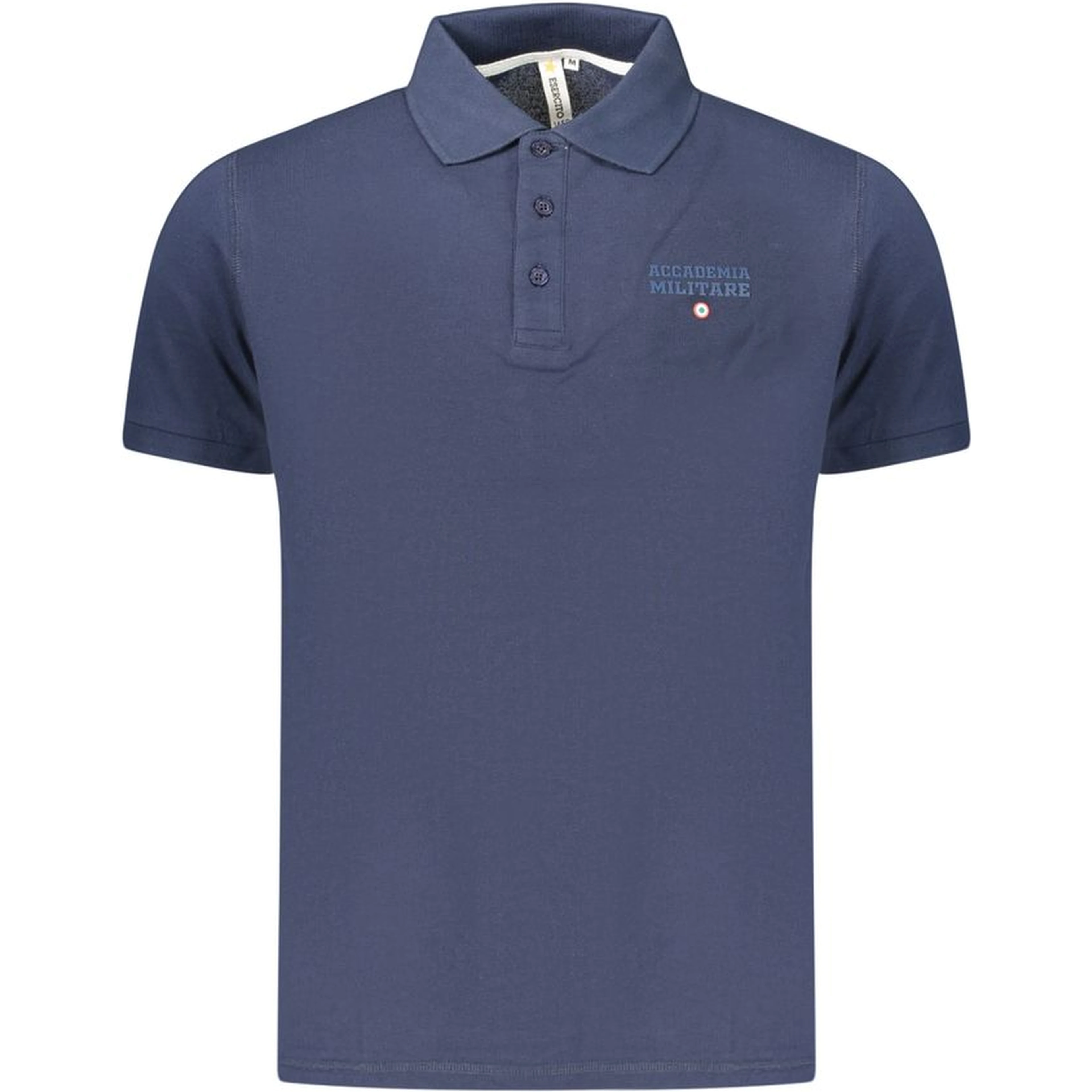 Blue Cotton Polo Shirt