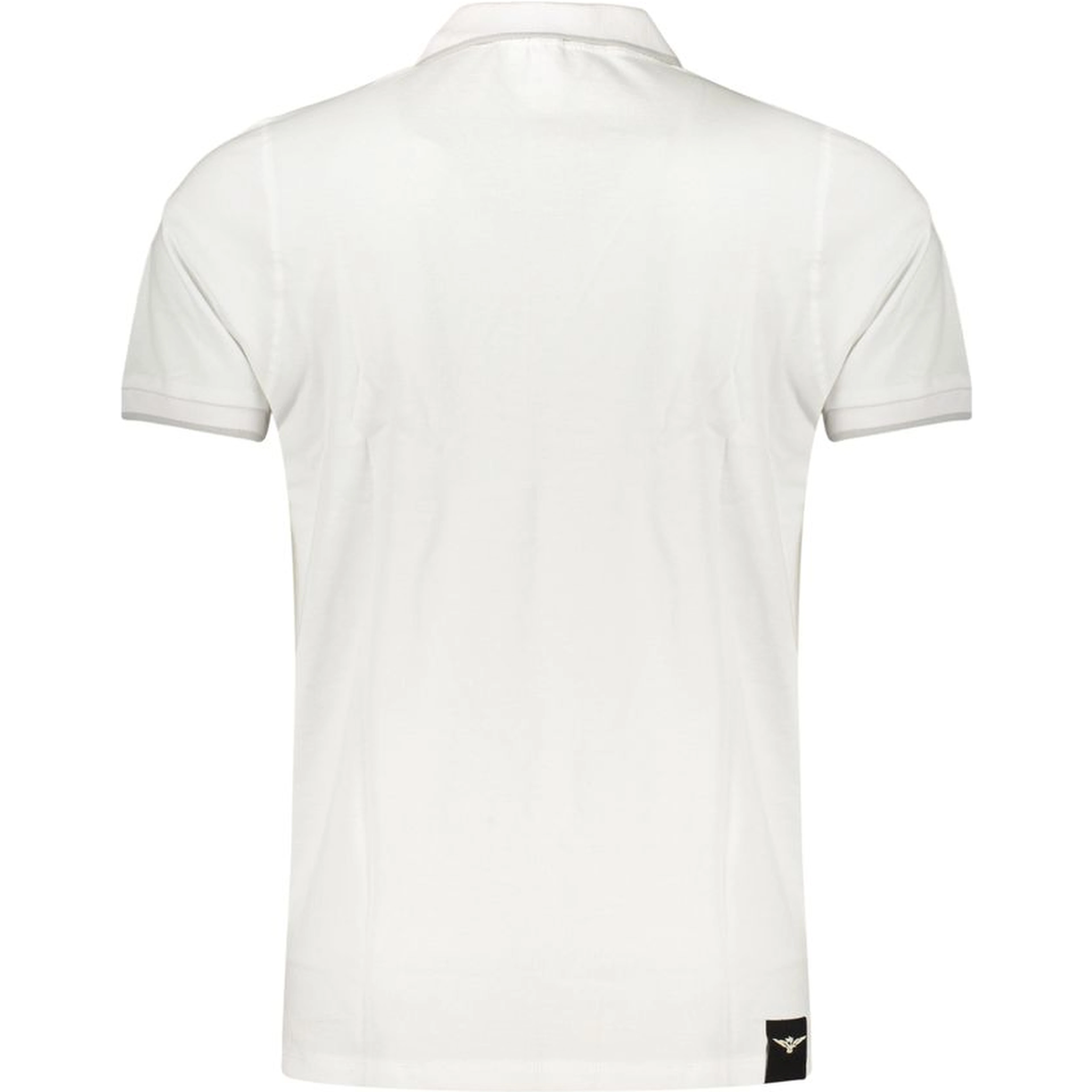 White Cotton Polo Shirt