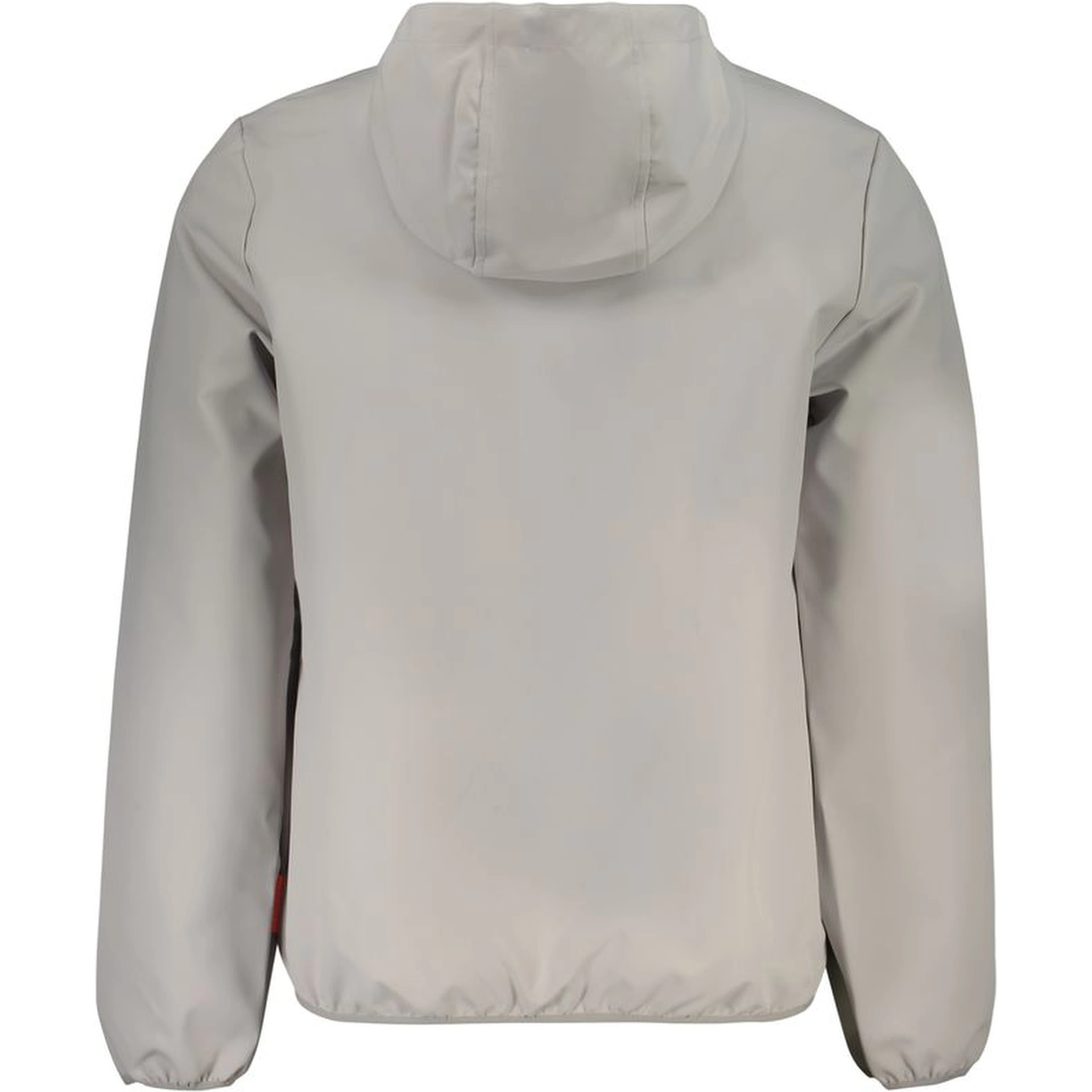 Gray Polyester Shell Jacket