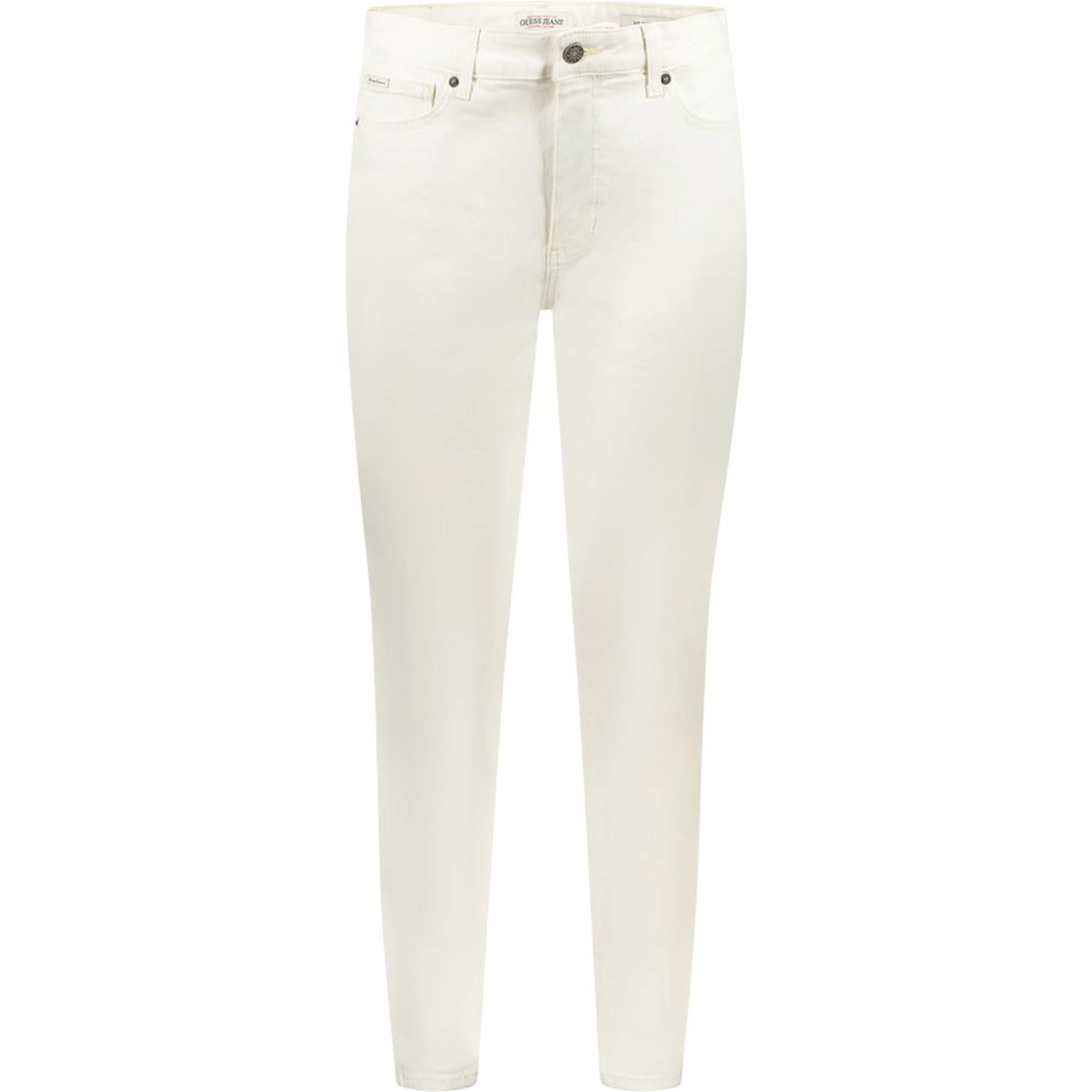 White Cotton Skinny Jeans