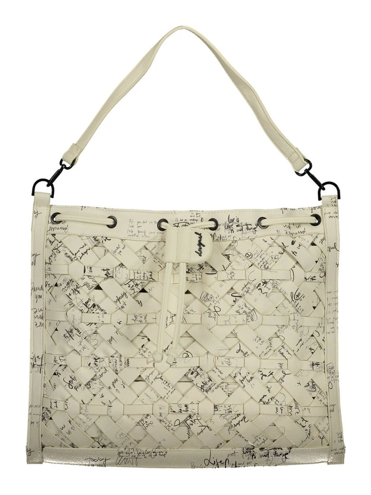White Polyethylene Backpack