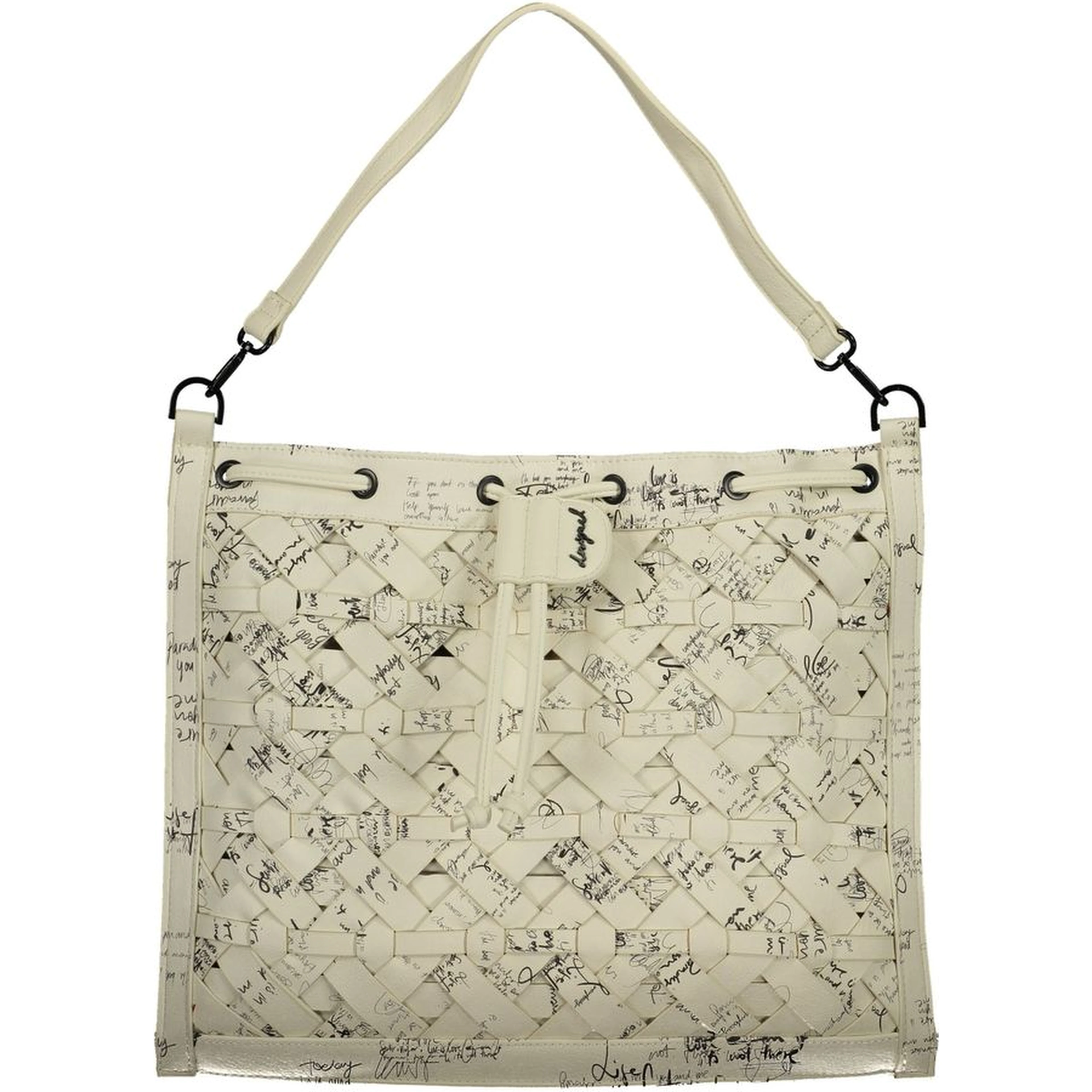 White Polyethylene Backpack