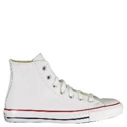 White Synthetic Athletic Sneakers
