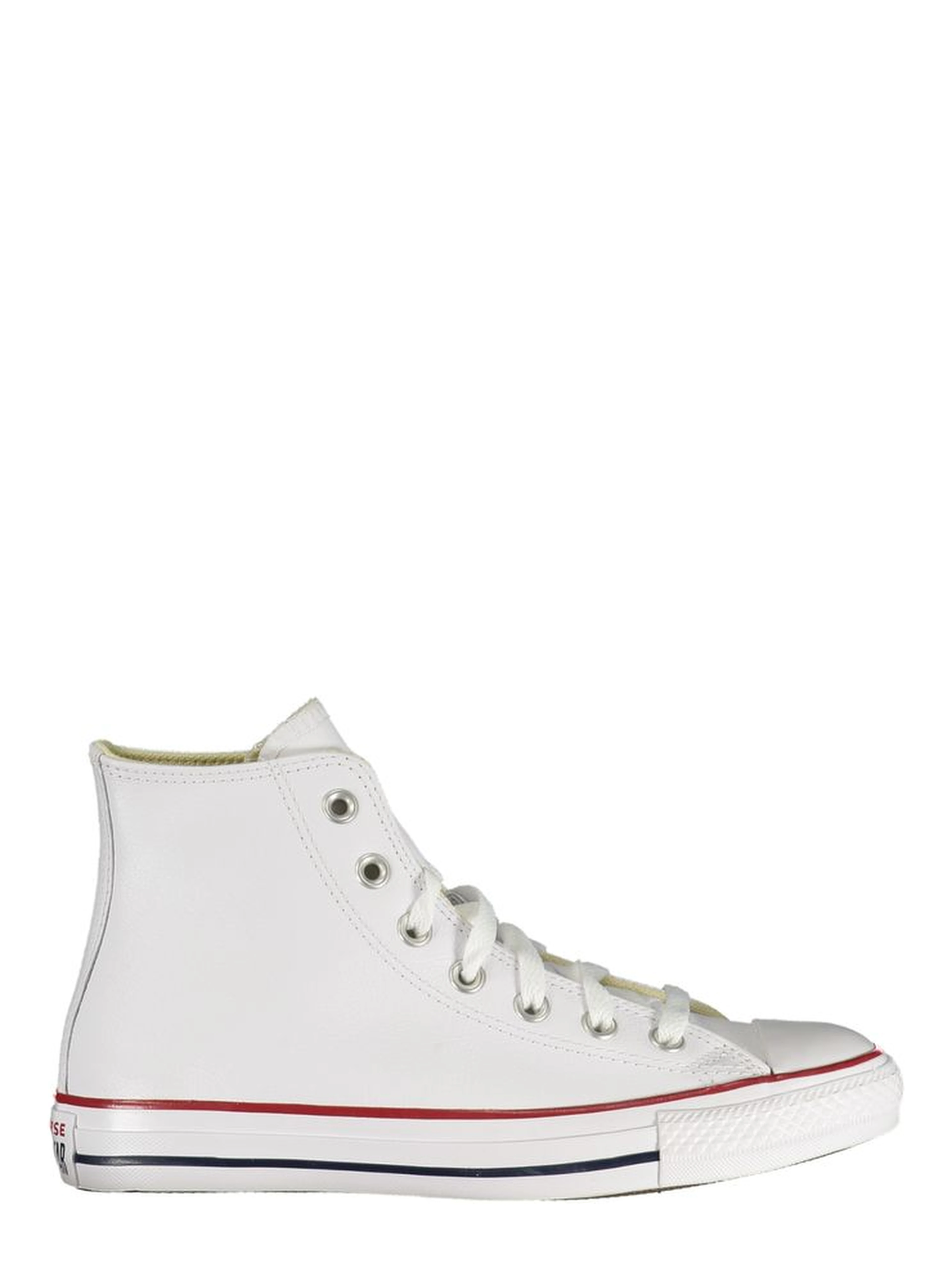 White Synthetic Athletic Sneakers