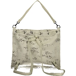 White Polyethylene Backpack
