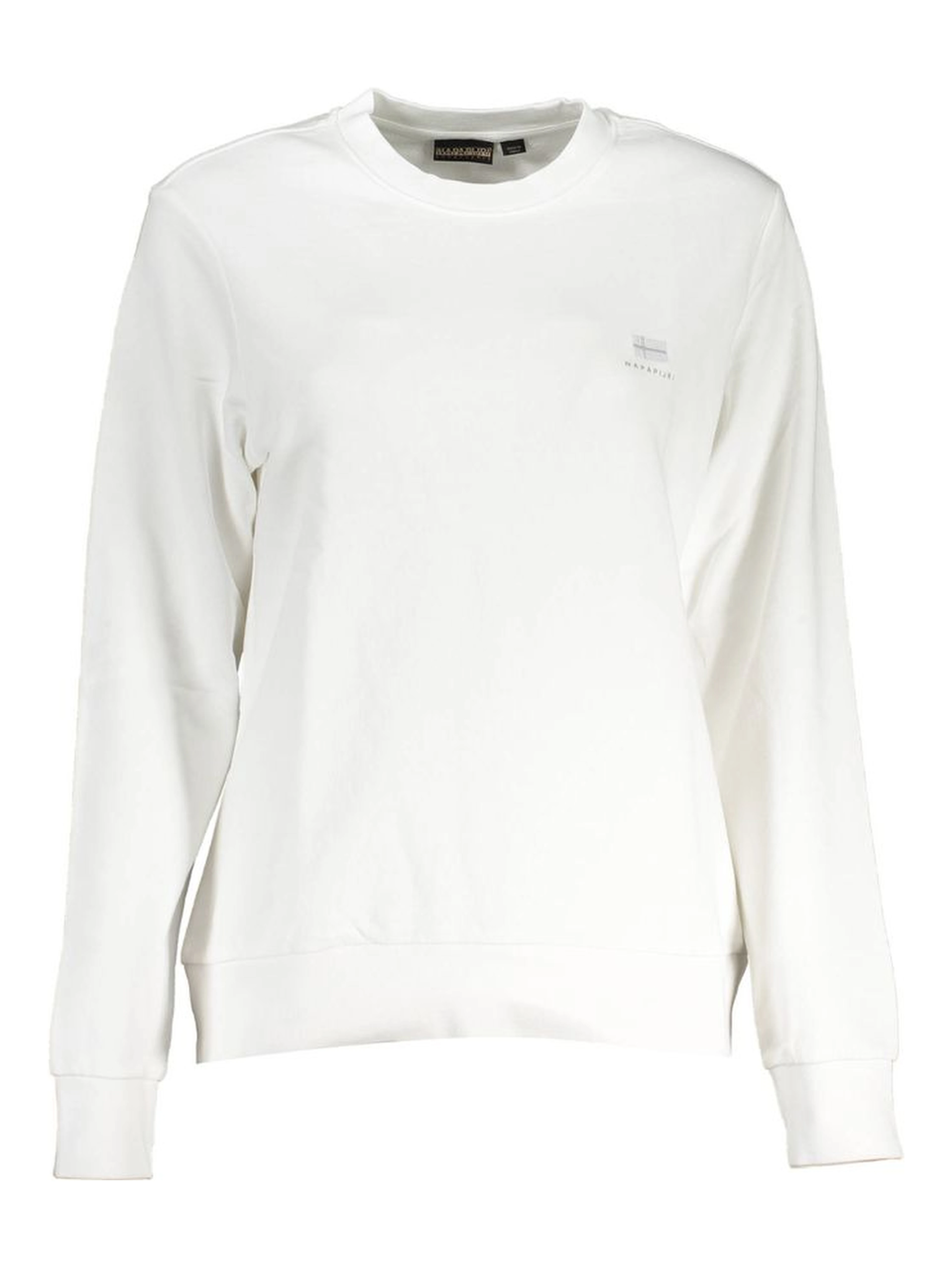 White Cotton Sweatshirt
