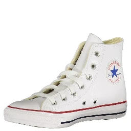 White Synthetic Athletic Sneakers