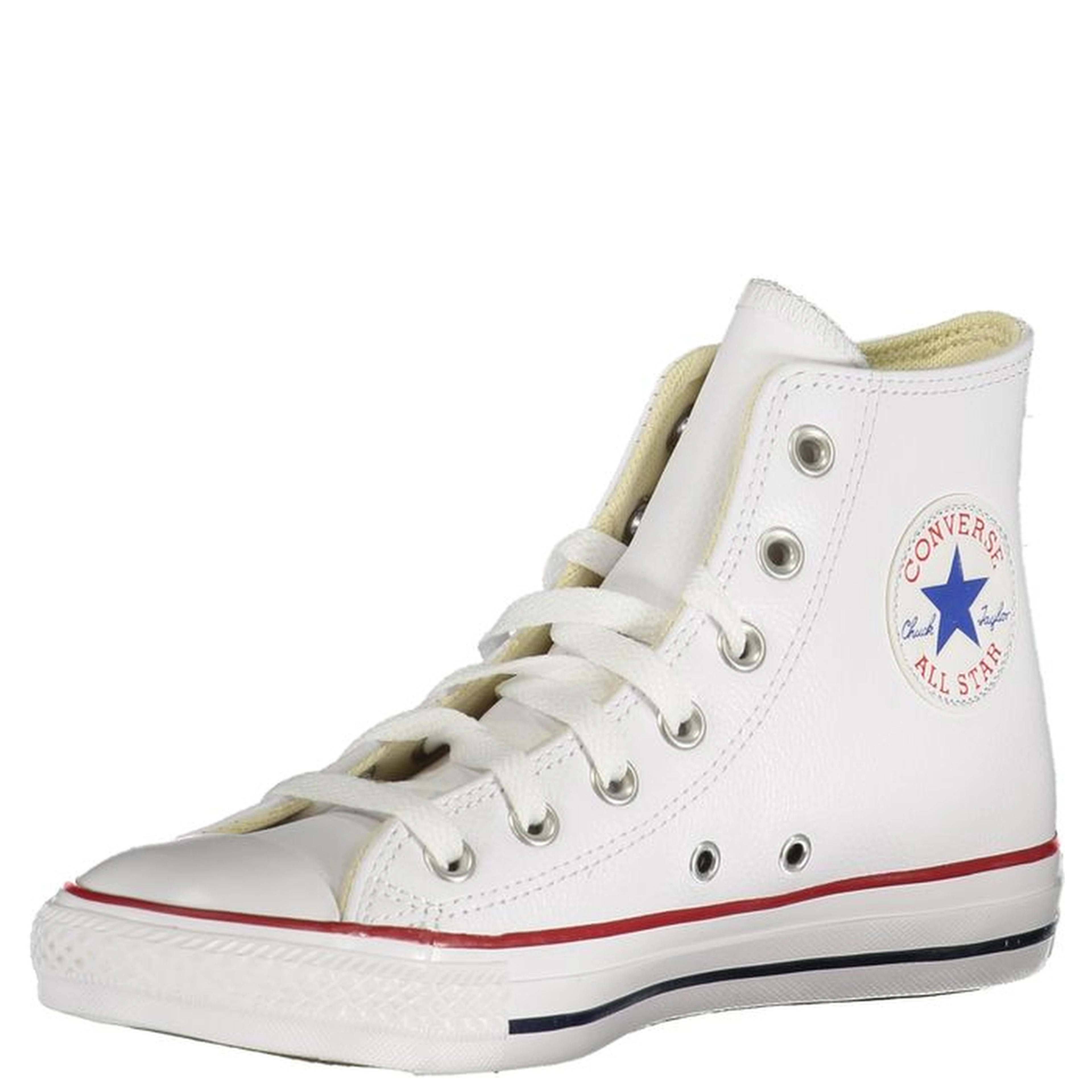 White Synthetic Athletic Sneakers