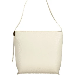 White Leather Handbag