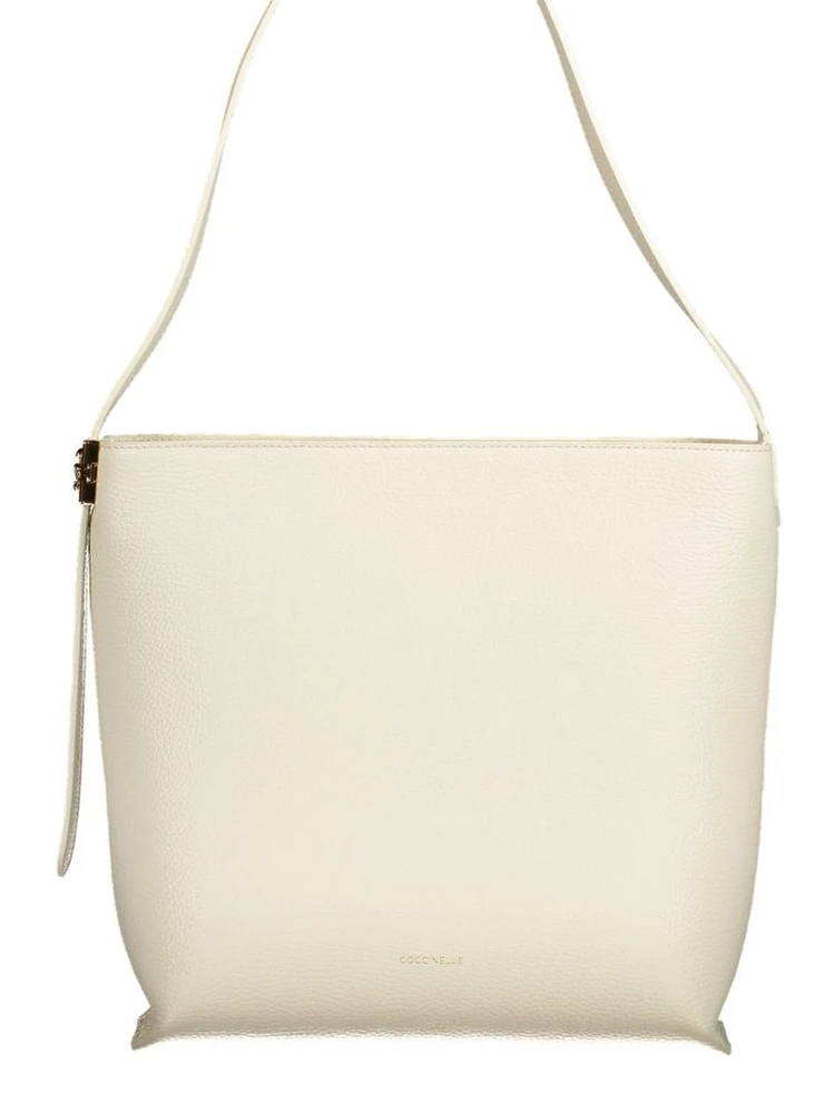 White Leather Handbag