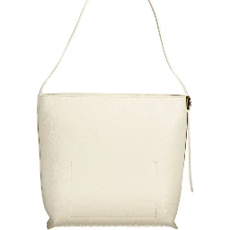 White Leather Handbag