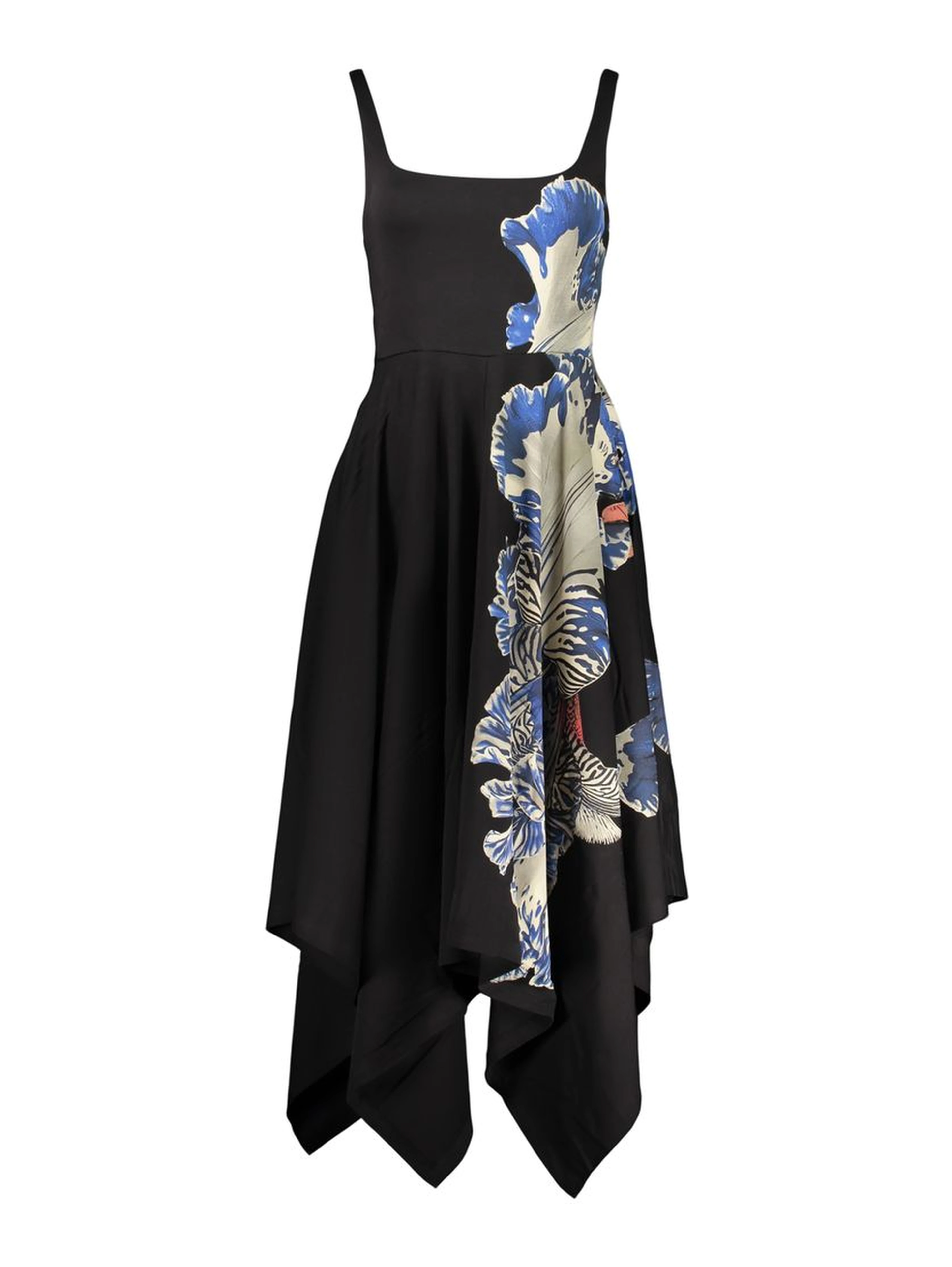 Black Cotton Casual Dress