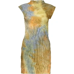 Green Polyester Casual Dress