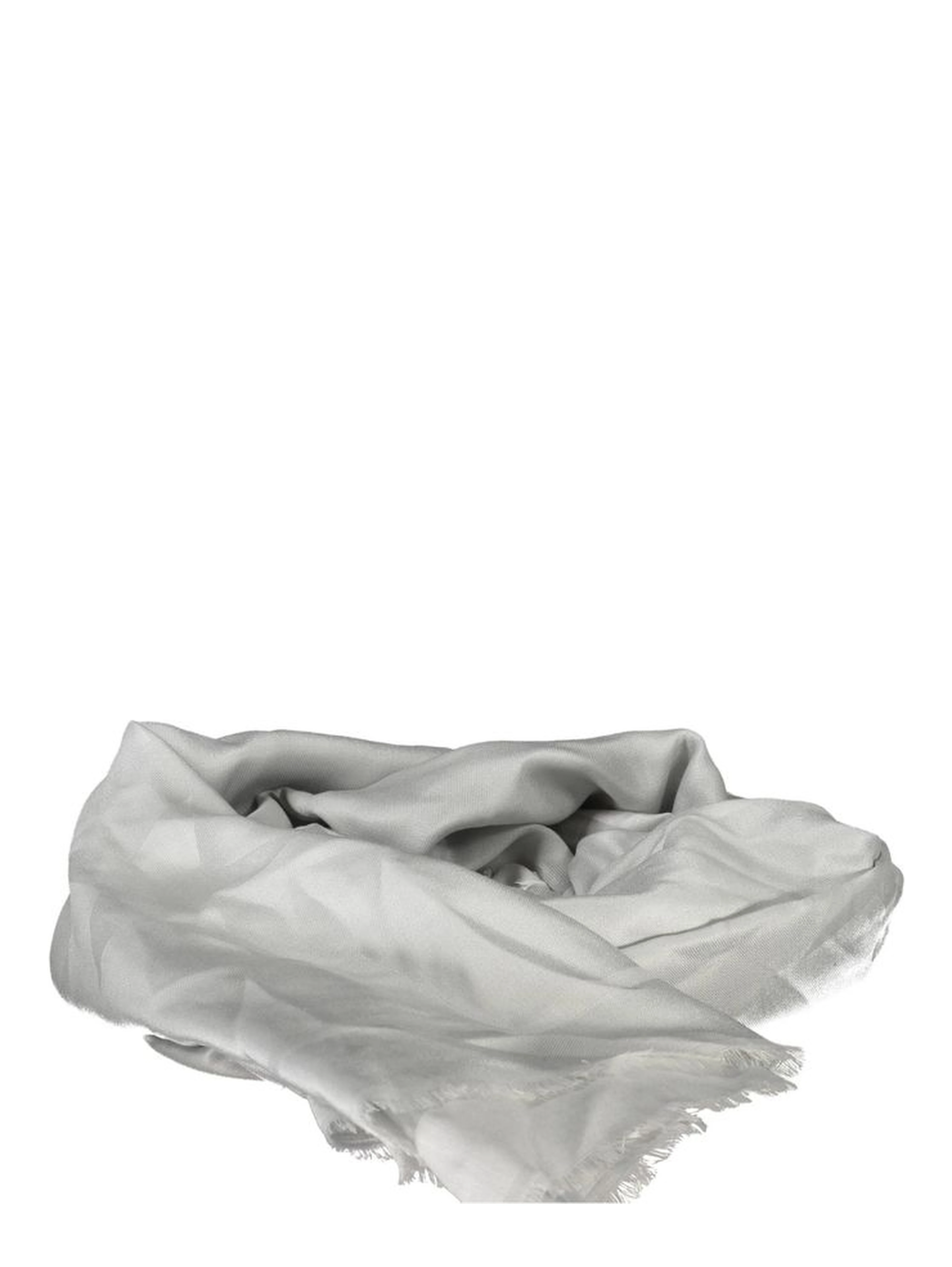Gray Silk Scarf