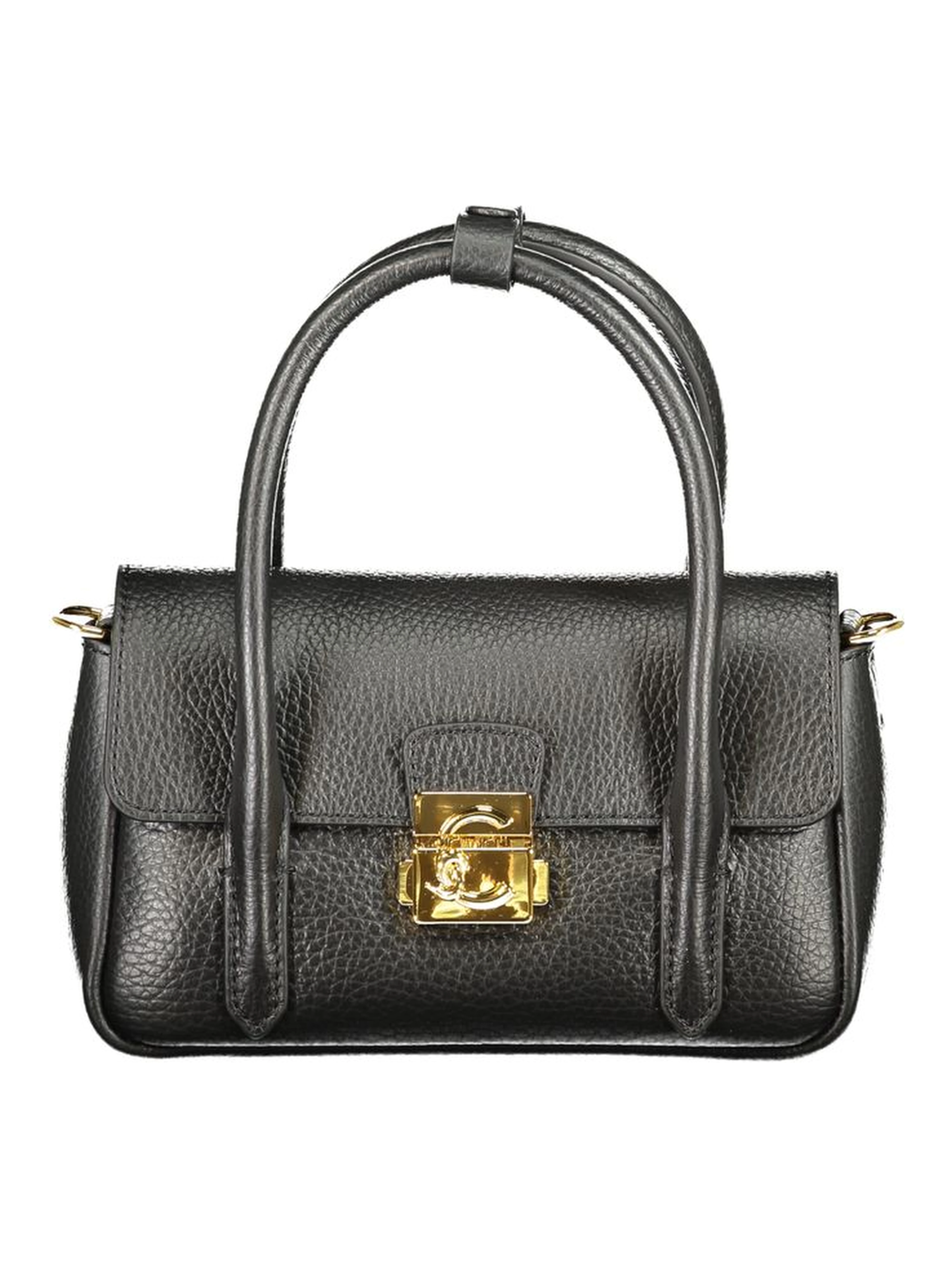 Black Leather Handbag
