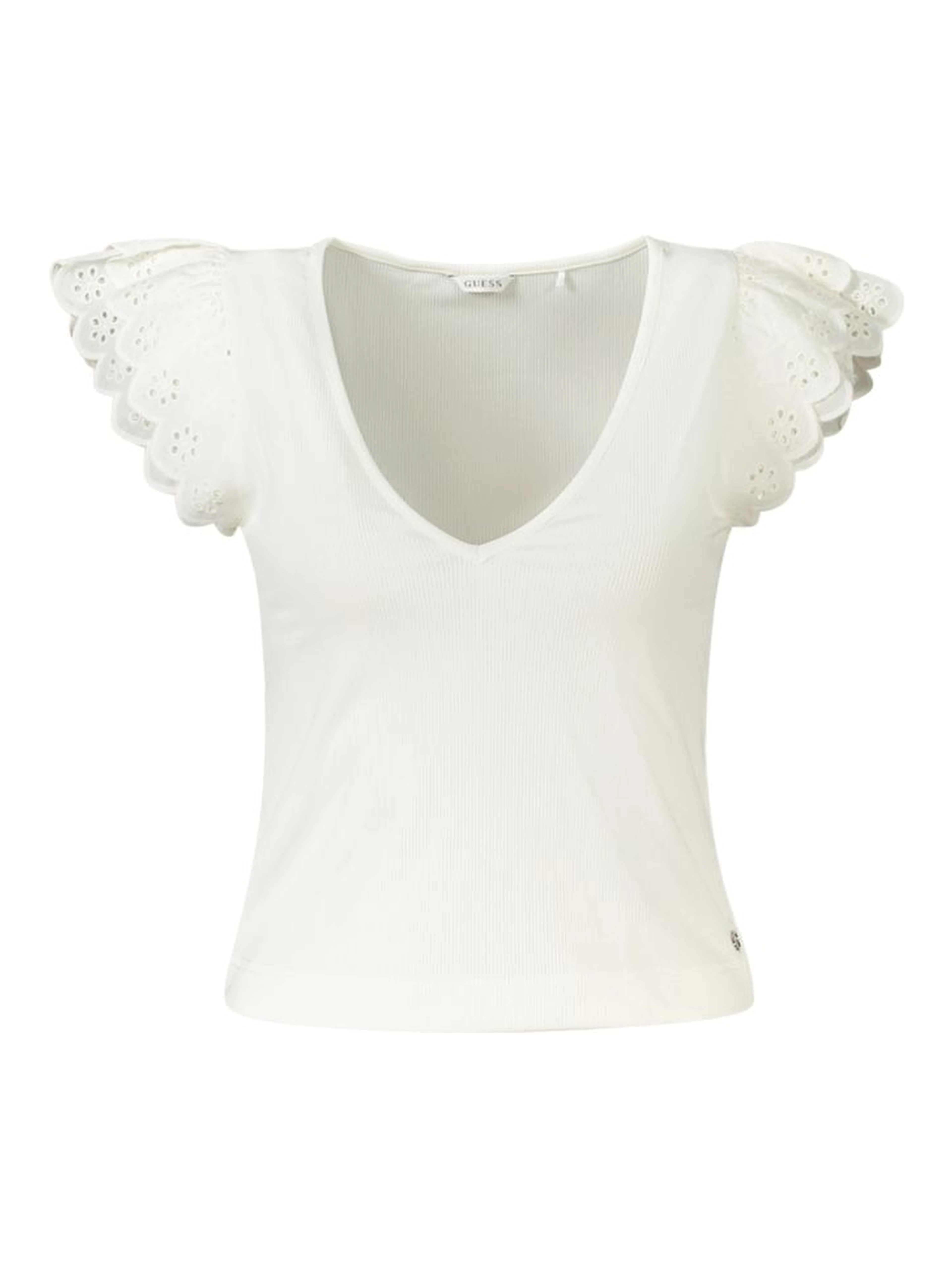 White Polyester T-Shirt